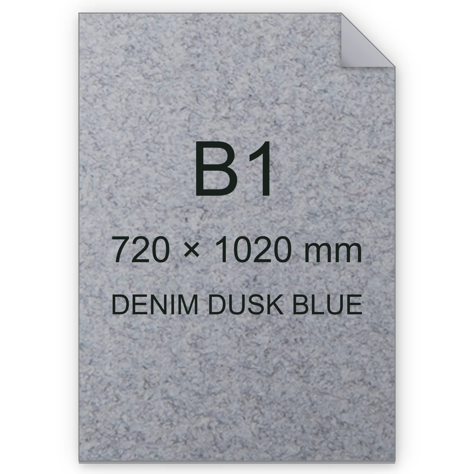 Cartoncino Favini, Refit, 120 g/m², B1, DENIM DUSK BLUE bra6736b1