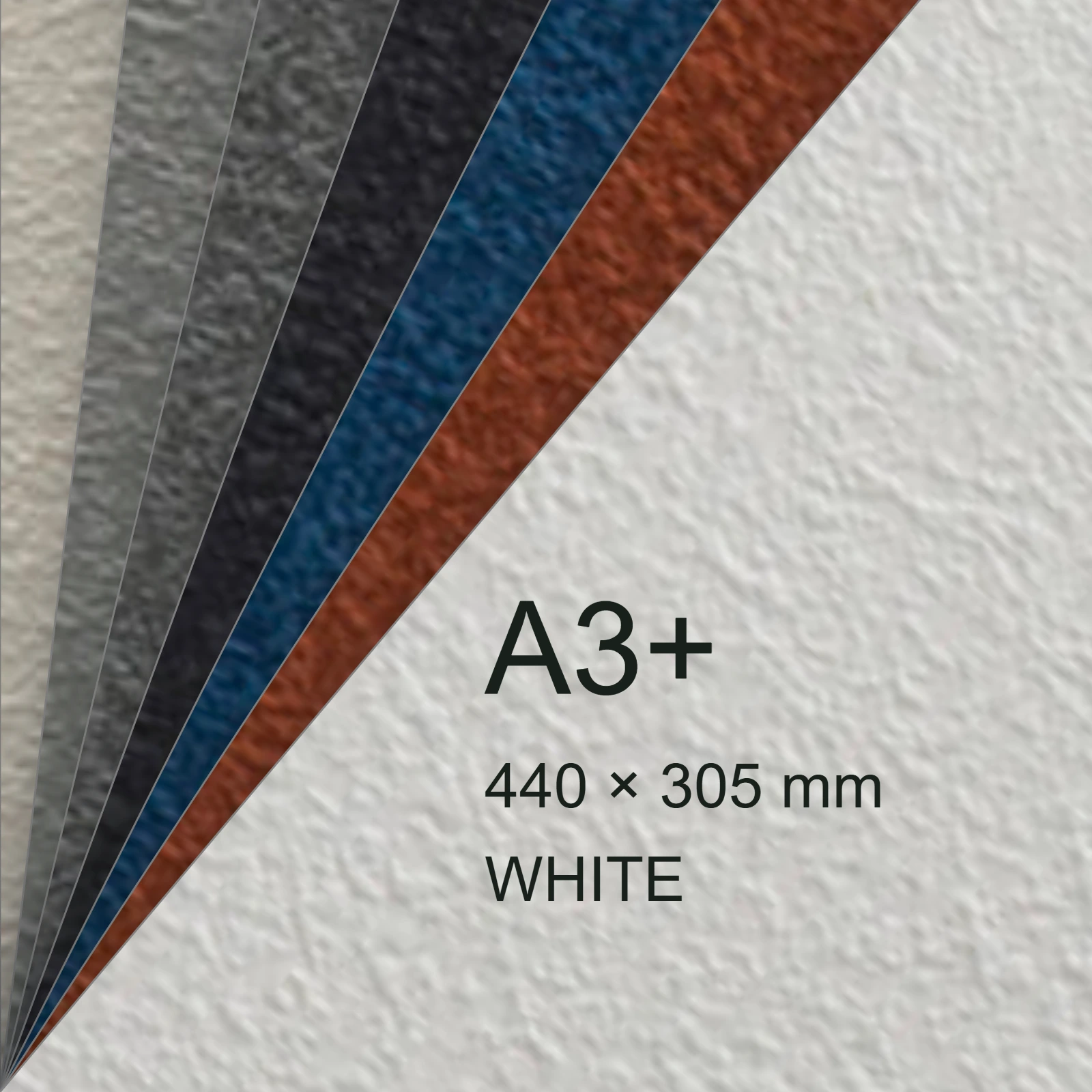 Cartoncino Favini, Tokyo, 120 g/m², A3+, WHITE bra6601a3+ - immagine aggiuntiva