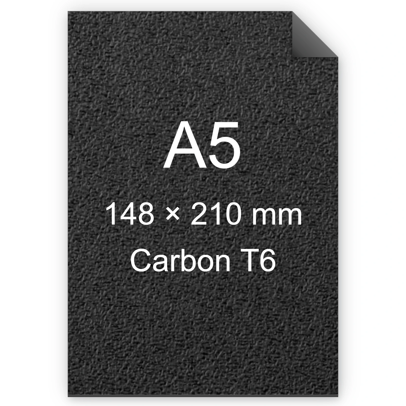 Carta Favini, Classy Covers, 115 g/m², A5, CARBON T6 bra6650a5