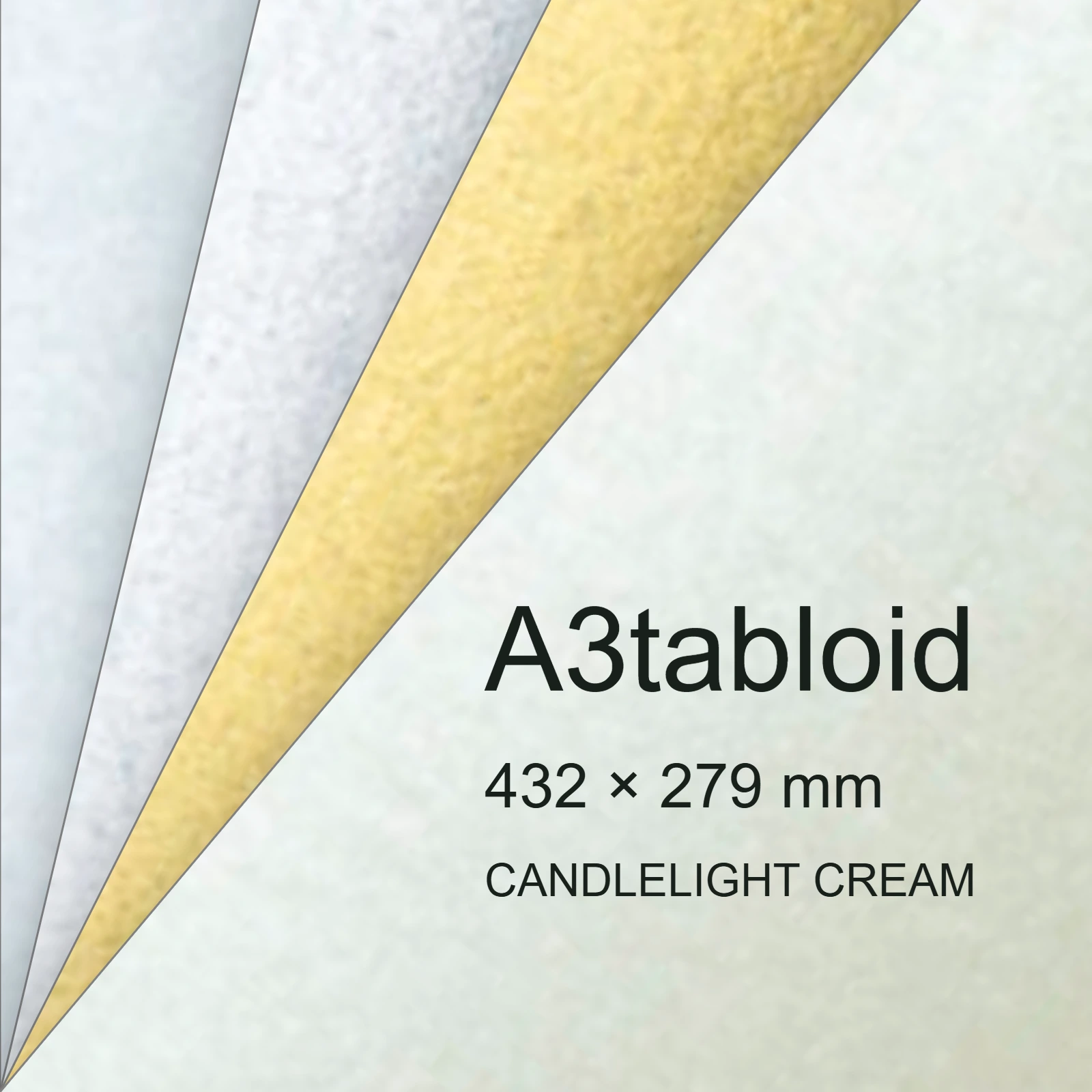 Cartoncino Favini, Majestic Digital HP Indigo, 250 g/m², A3tabloid, CANDLELIGHT CREAM bra6547a3tabloid - immagine aggiuntiva