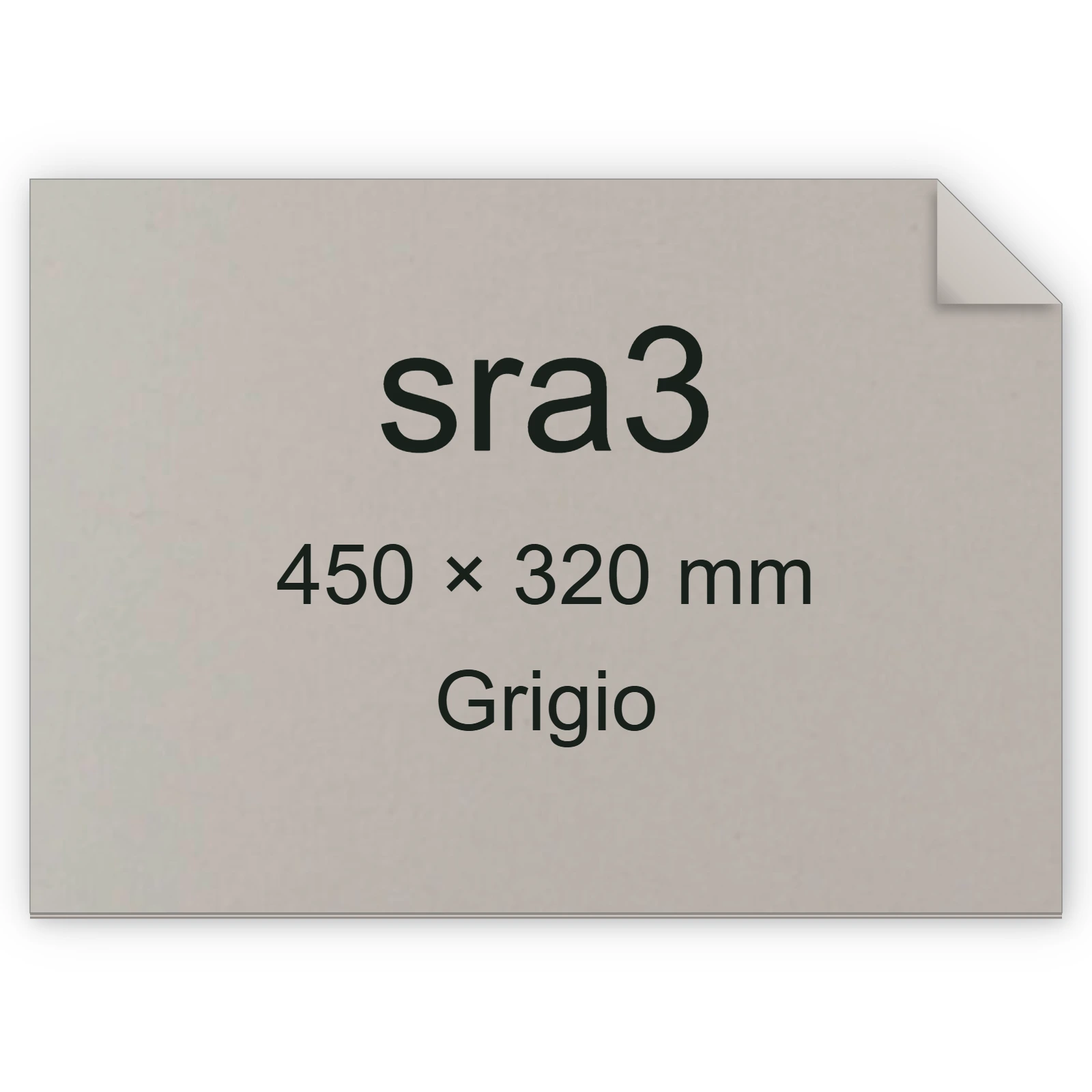 Cartoncino Favini, Burano, 120 g/m², SRA3, GRIGIO 12 bra790sra3