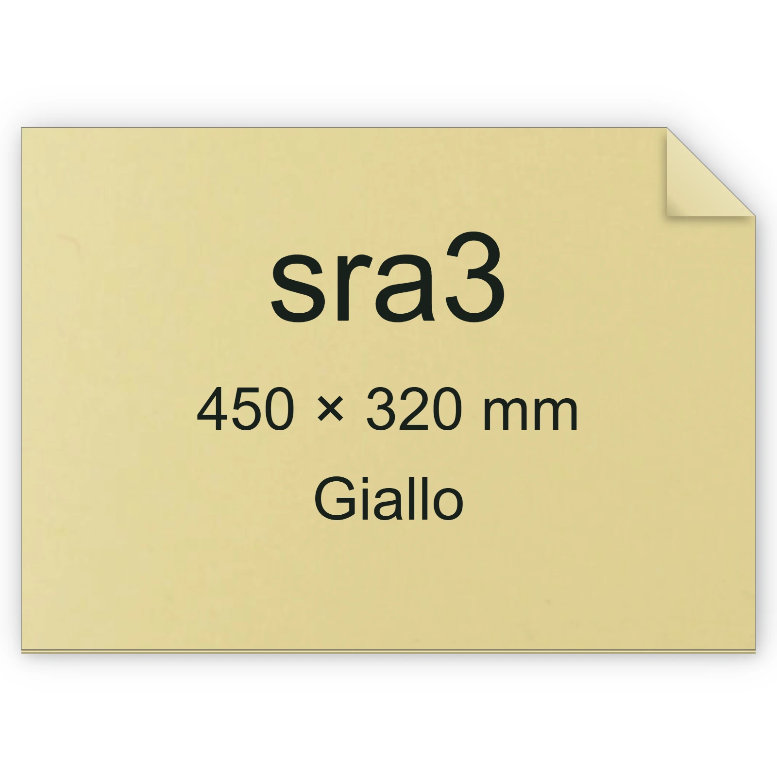 Cartoncino Favini, Burano, 120 g/m², SRA3, GIALLO 07 bra794sra3
