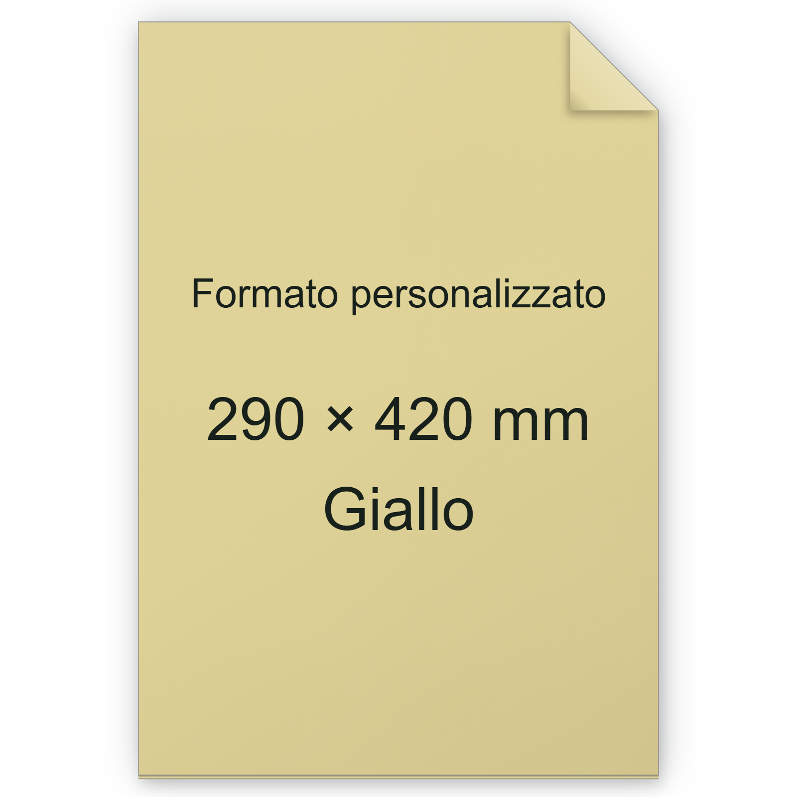Cartoncino Favini, Burano, 120 g/m², 290x420 mm, GIALLO 07 bra794A3
