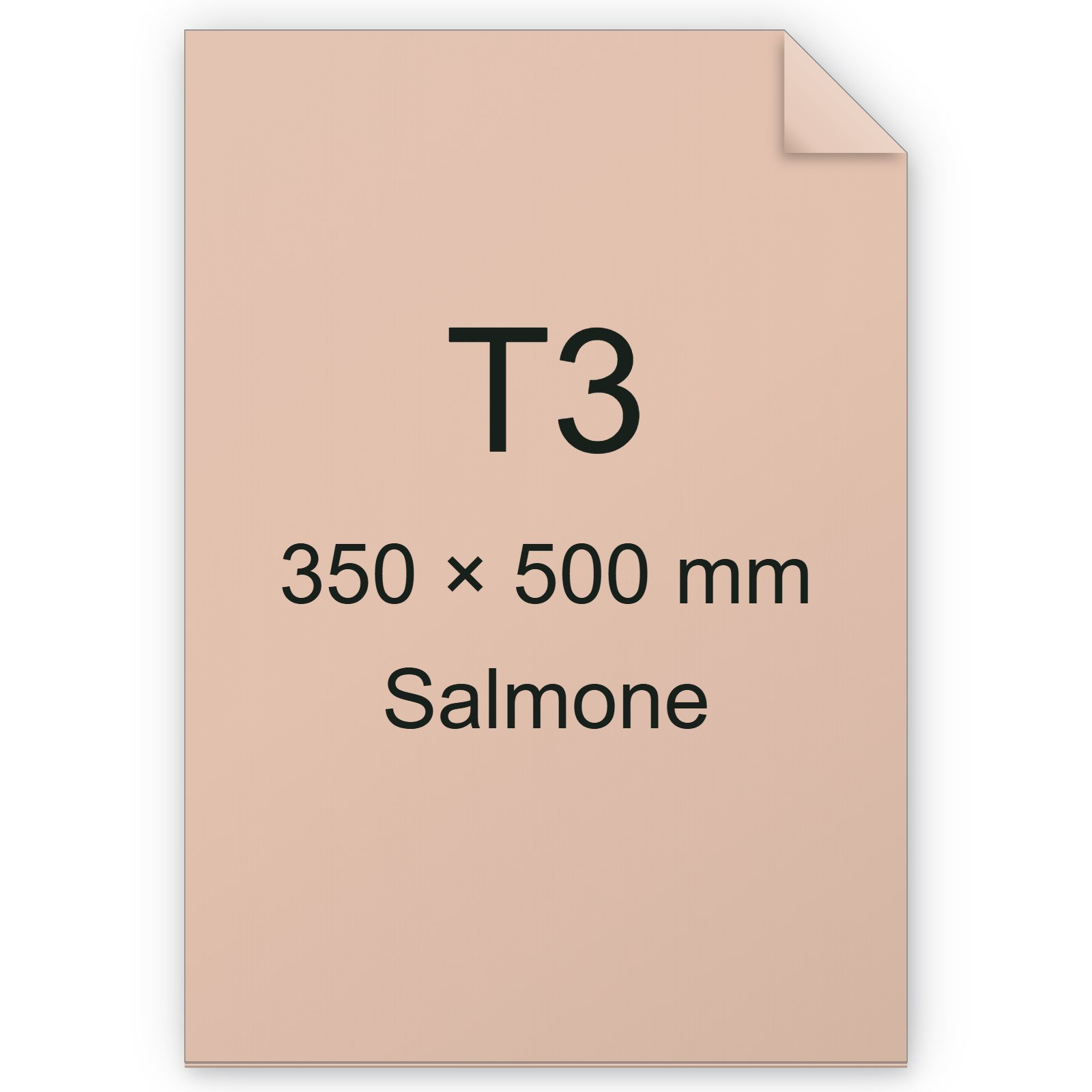 Carta Favini, Burano, 90 g/m², T3, SALMONE 05 BRA826t3