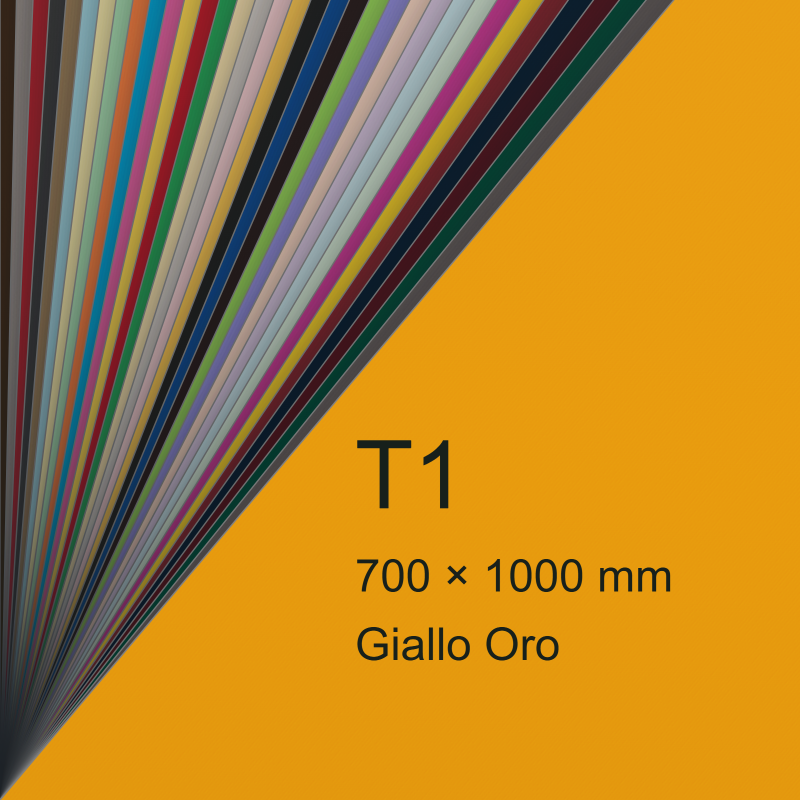 Cartoncino Favini, Burano, 140 g/m², T1, GIALLO ORO 52 bra266T1 - immagine aggiuntiva