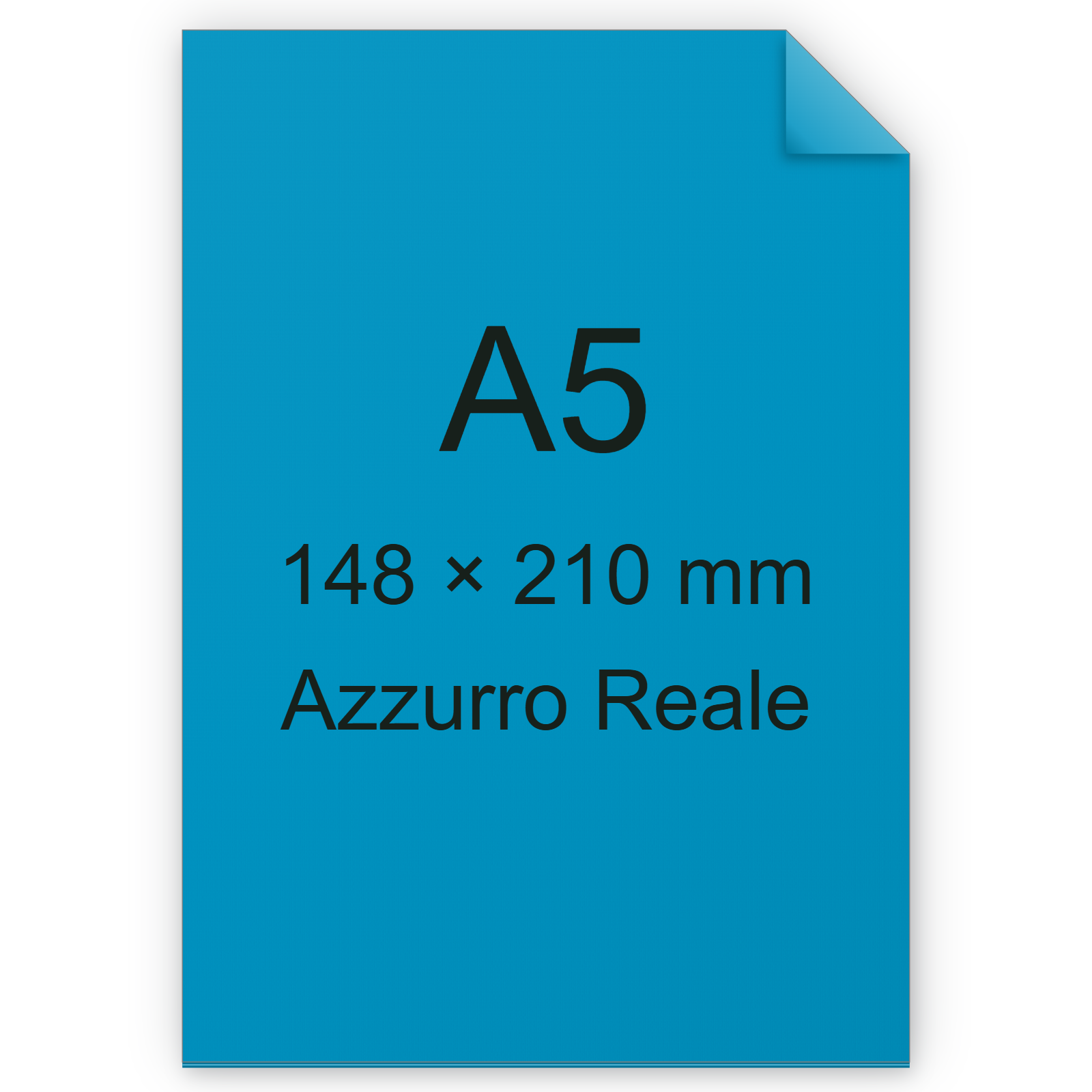 Cartoncino Favini, Burano, 200 g/m², A5, AZZURRO REALE 55 BRA580a5