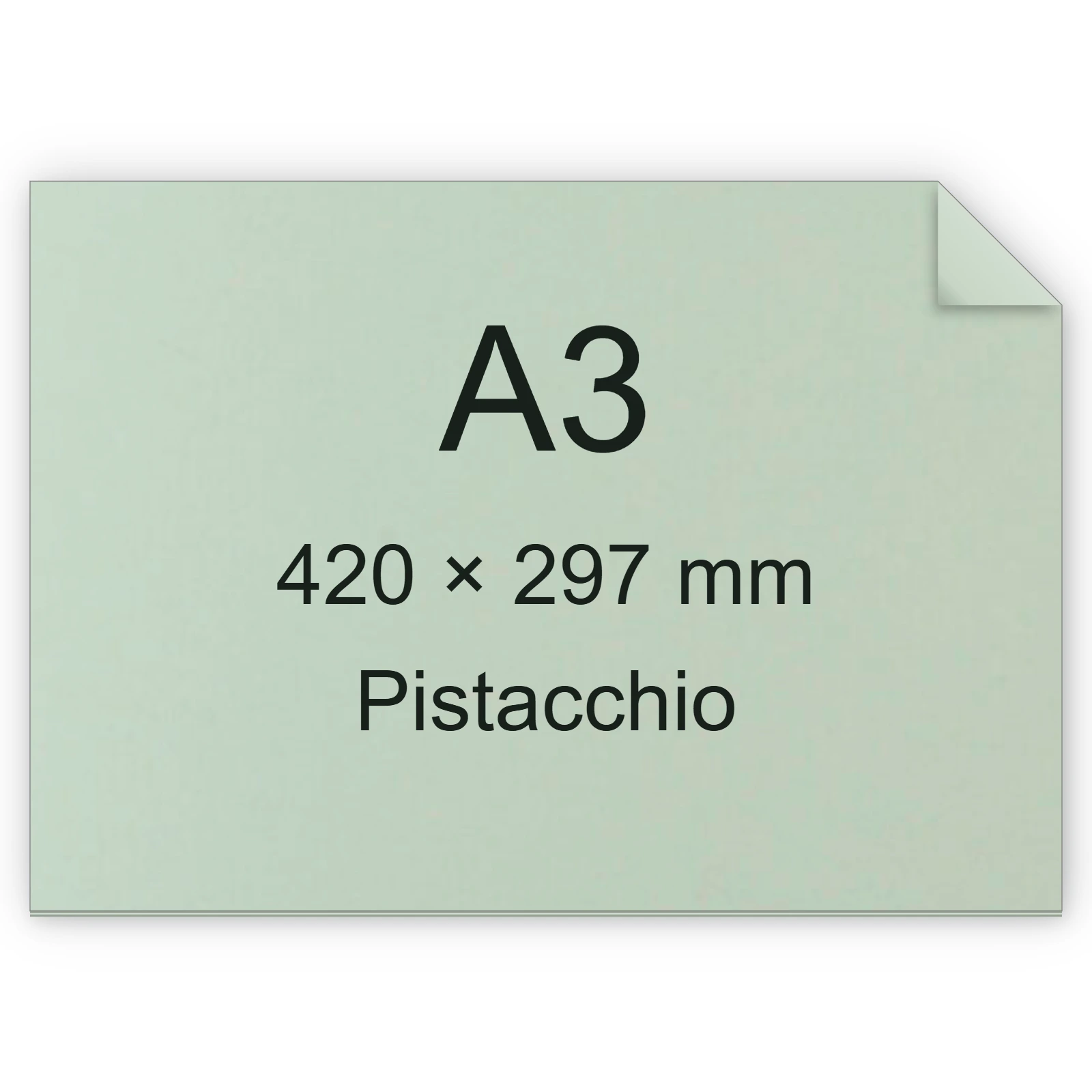 Cartoncino Favini, Burano, 140 g/m², A3, PISTACCHIO 04 bra840A3