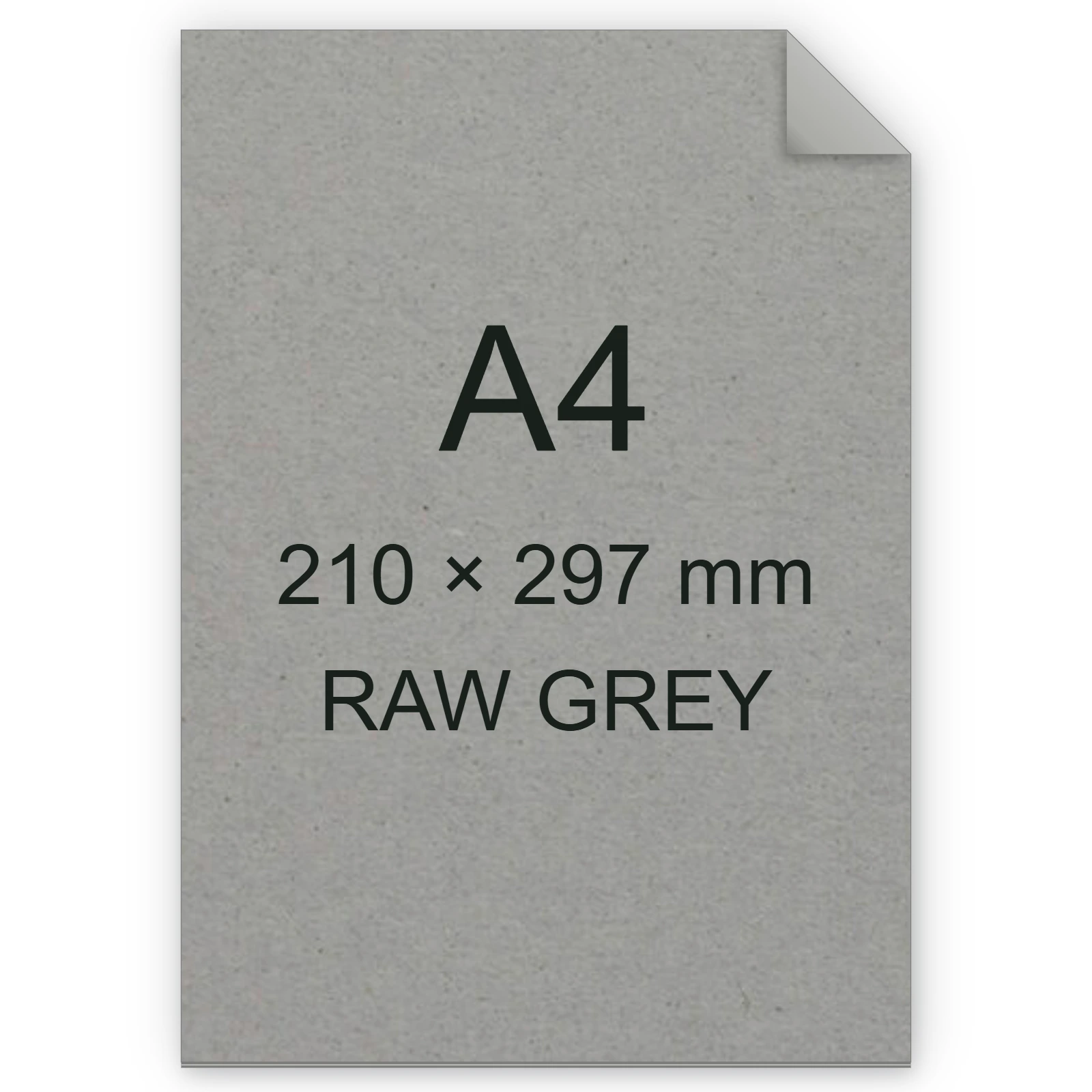 Cartoncino Favini, Shiro Echo Raw, 250 g/m², A4, RAW GREY bra6657