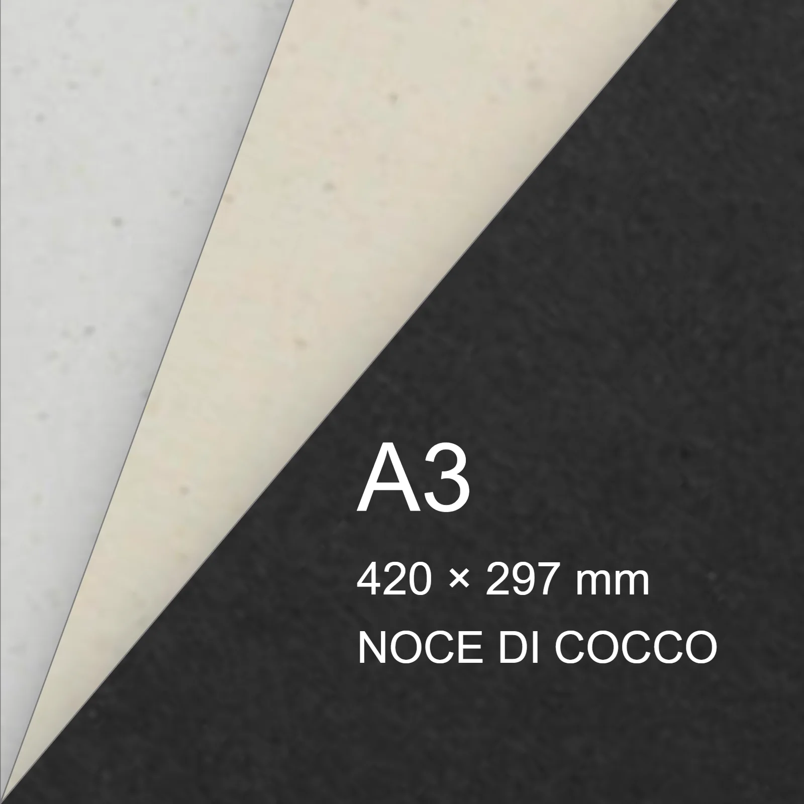 Cartoncino Favini, Crush, 200 g/m², A3, NOCE DI COCCO bra6724a3 - immagine aggiuntiva