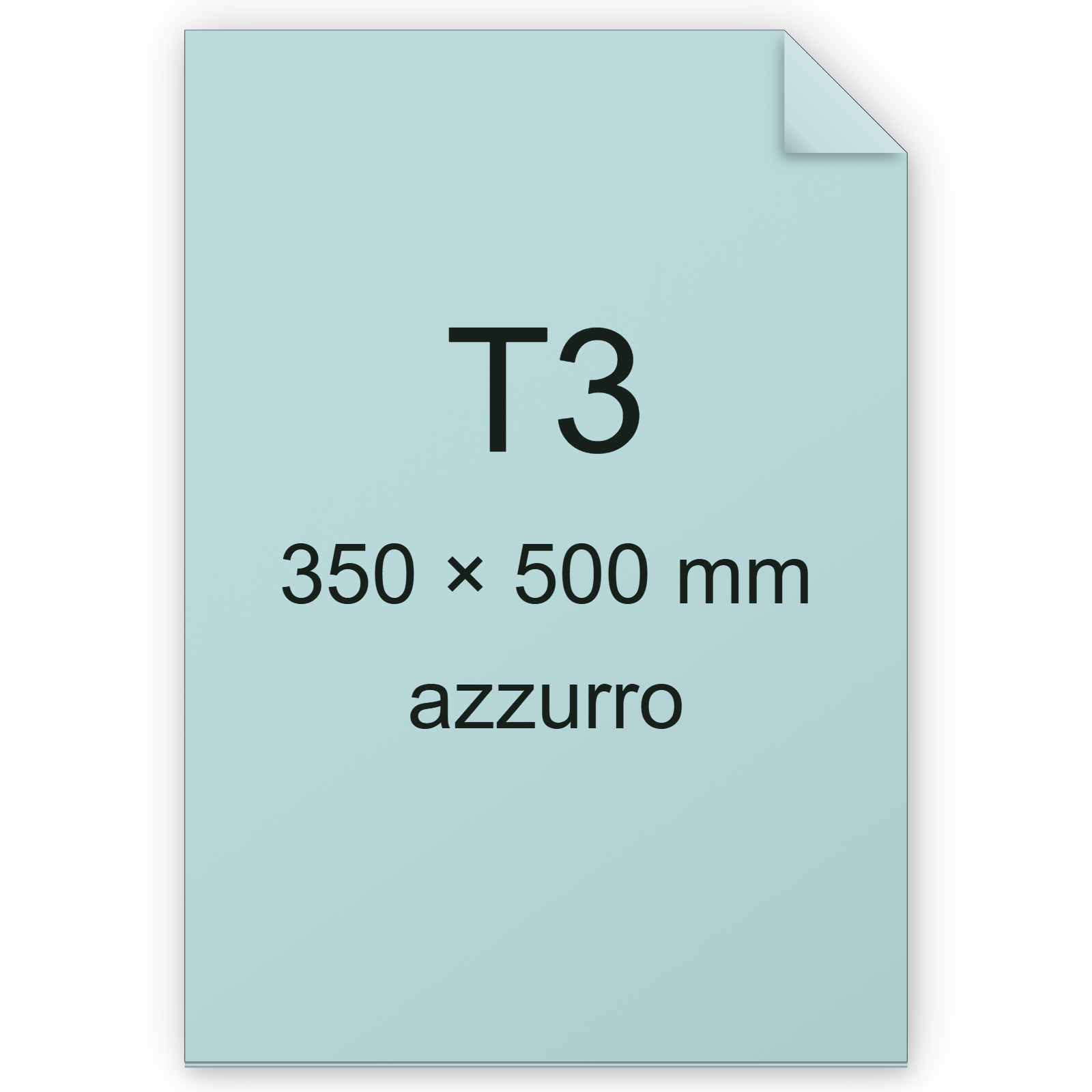 Cartoncino ManilaFormosa AZZURRO, t3, 140gr BRA85t3