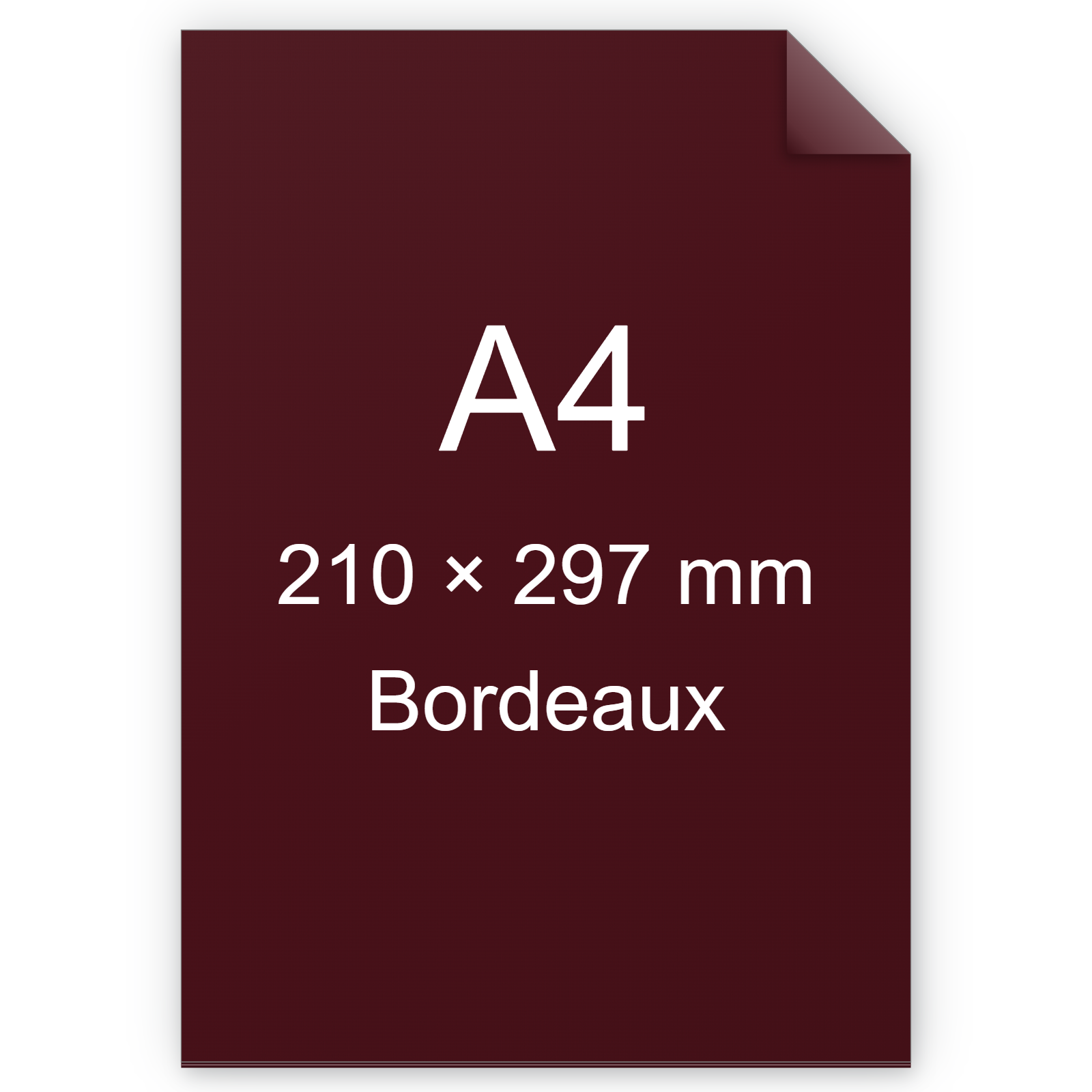 Cartoncino Favini, Burano, 200 g/m², A4, BORDEAUX 76 bra1777