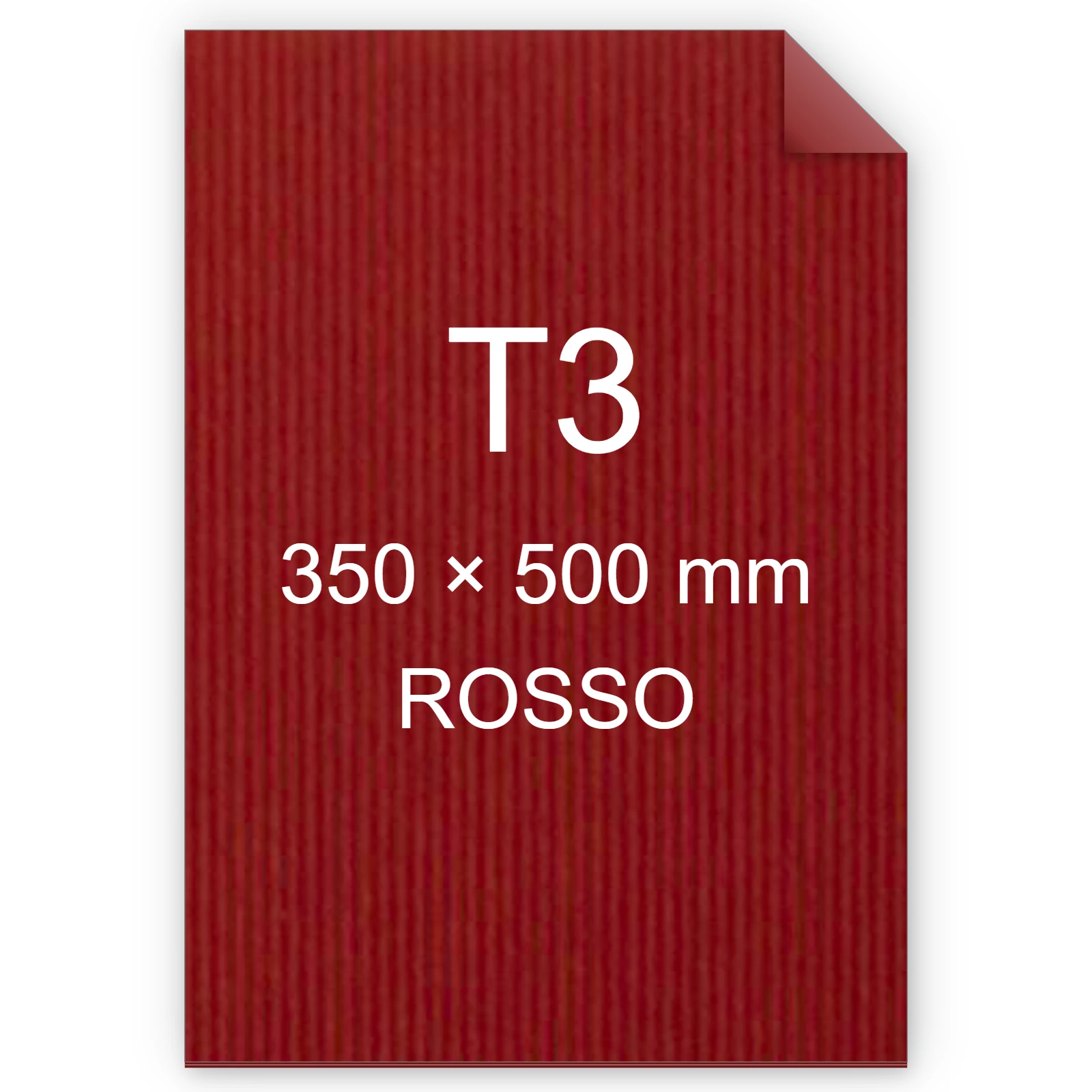 Cartoncino Favini, Twill, 240 g/m², T3, ROSSO bra694t3
