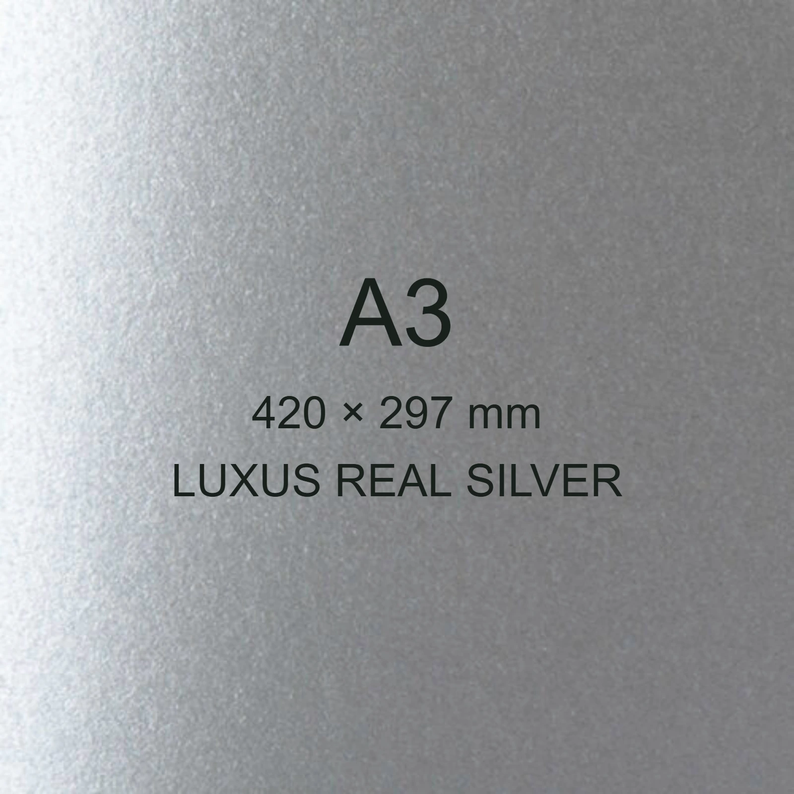 Cartoncino Favini, Majestic Digital HP Indigo, 250 g/m², A3, LUXUS REAL SILVER bra6549a3 - immagine aggiuntiva