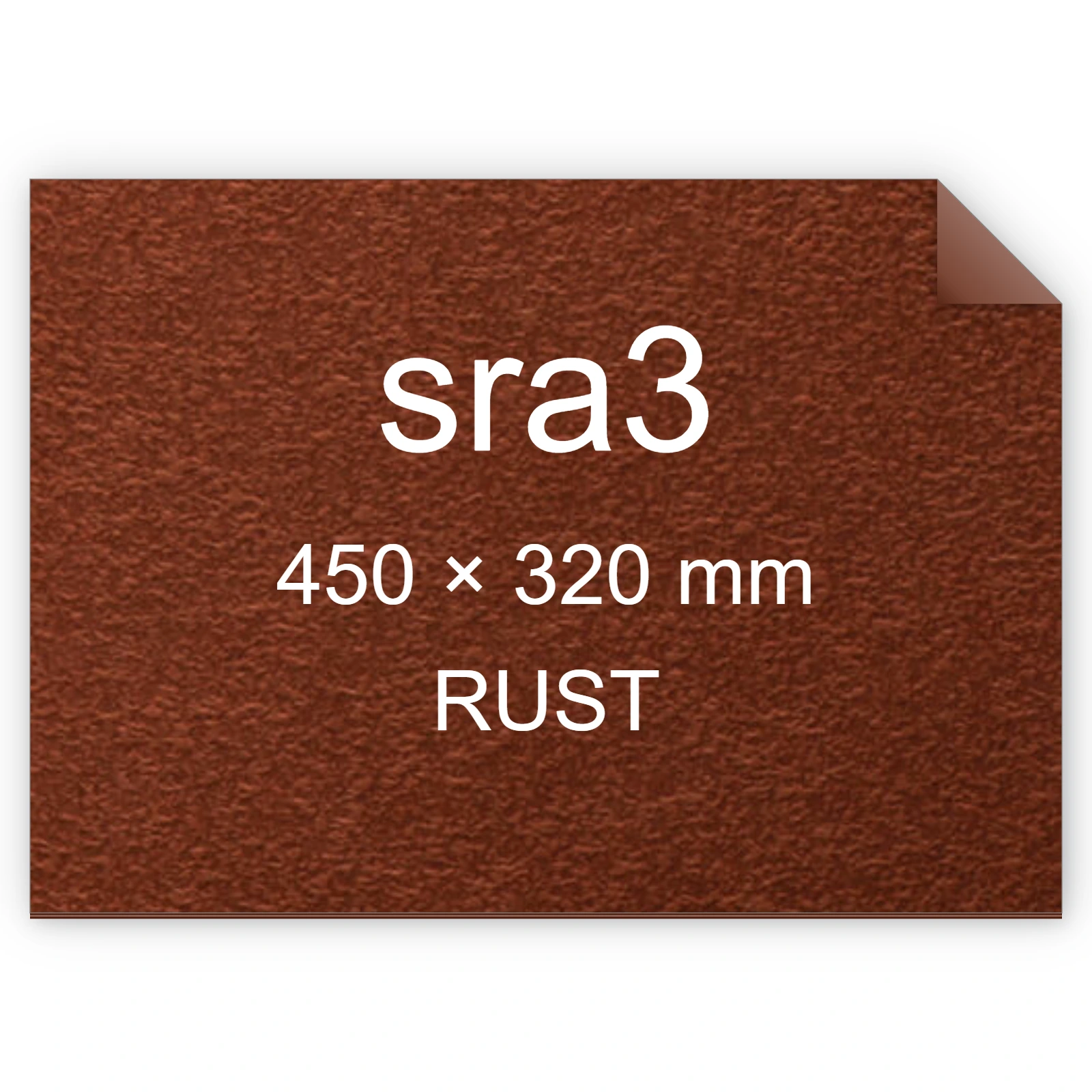 Cartoncino Favini, Tokyo, 120 g/m², sra3, RUST bra6613sra3