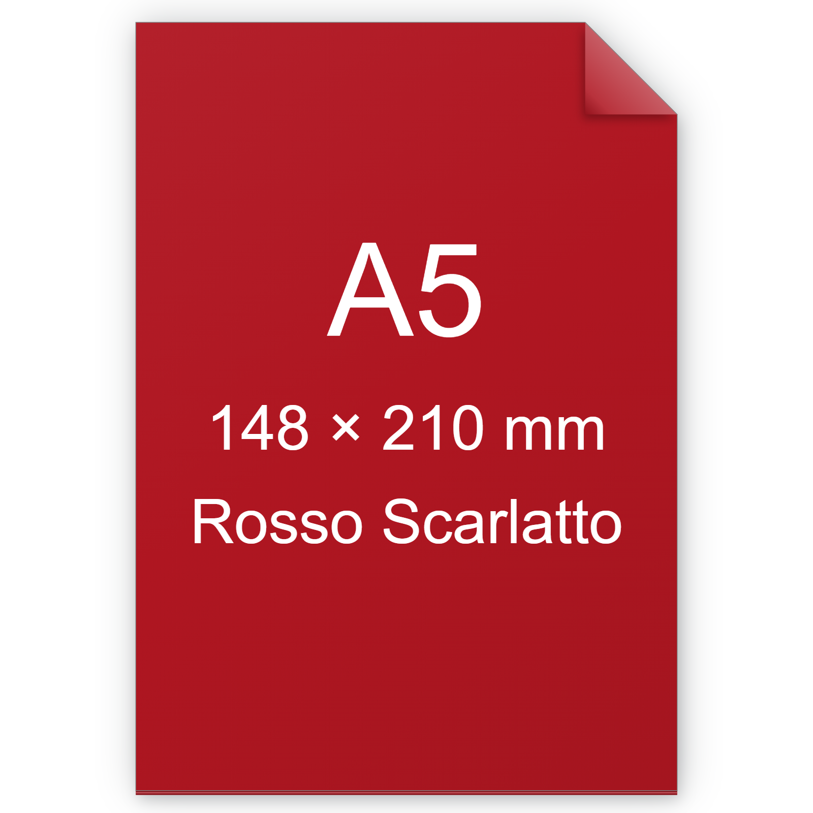 Cartoncino Favini, Burano, 200 g/m², A5, ROSSO SCARLATTO 61 bra592a5