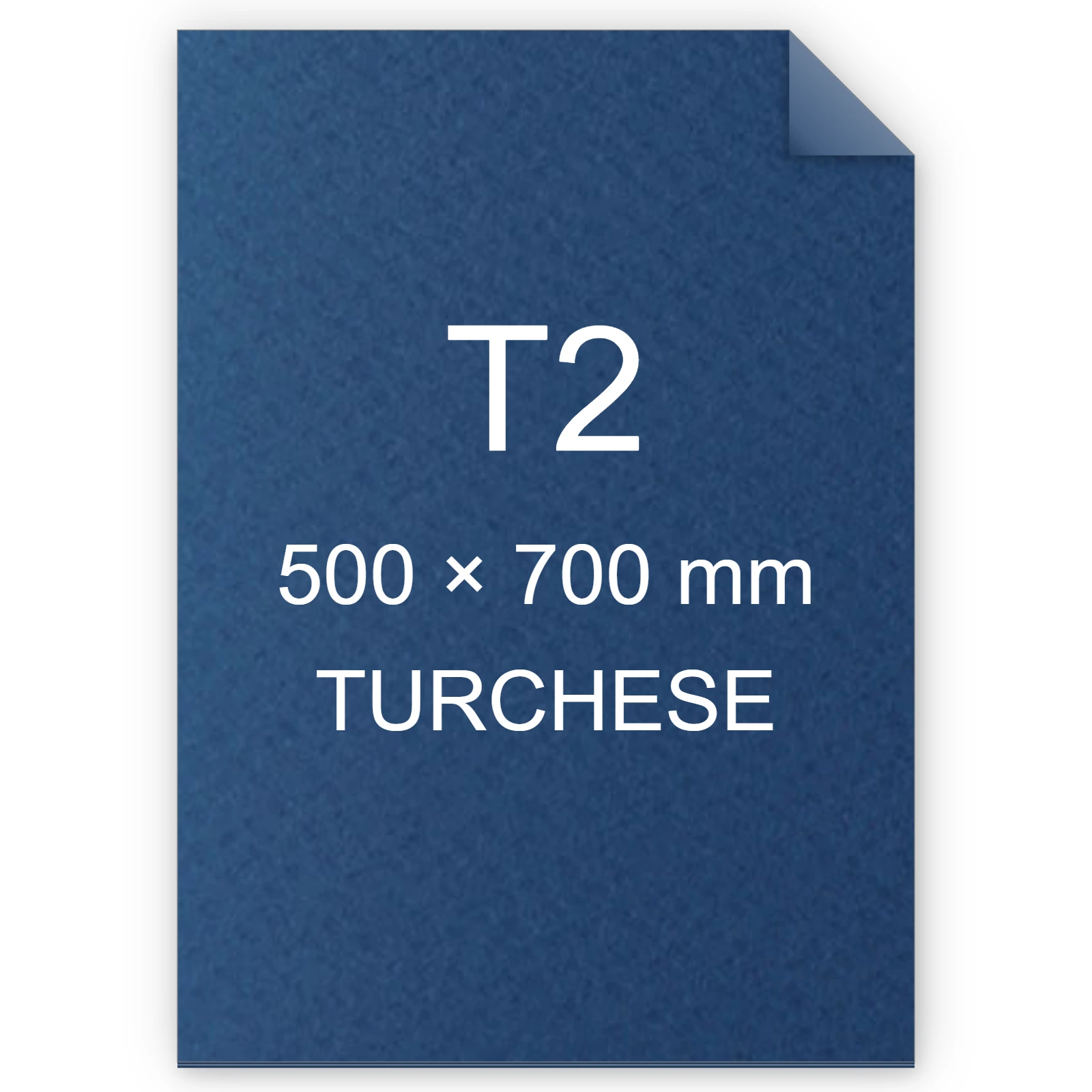 Cartoncino Favini, Prisma Color Sigillo Monoruvido, 220 g/m², T2, TURCHESE 25 FAVA33G012