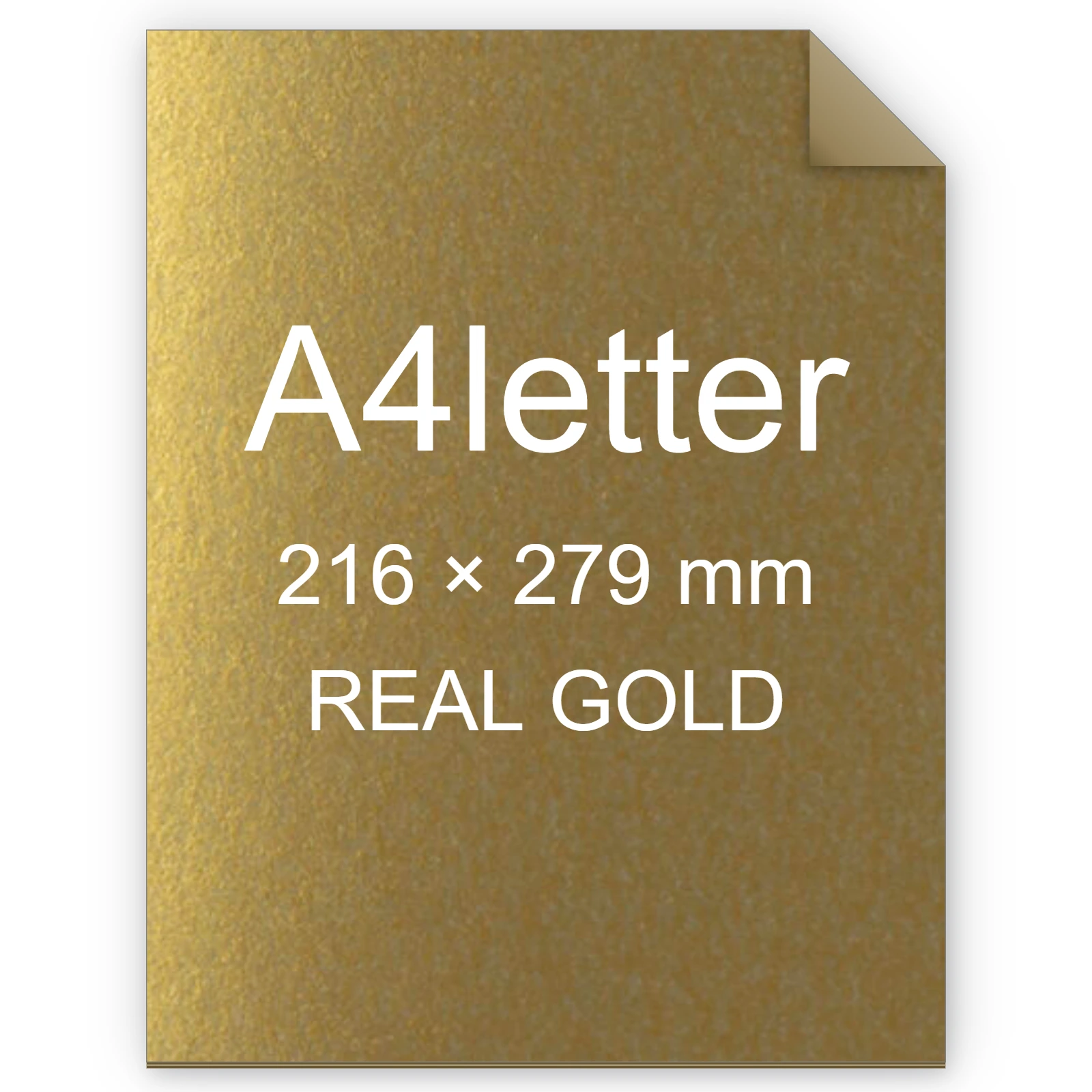 Cartoncino Favini, Majestic Luxus, 290 g/m², A4letter, REAL GOLD bra632a4letter