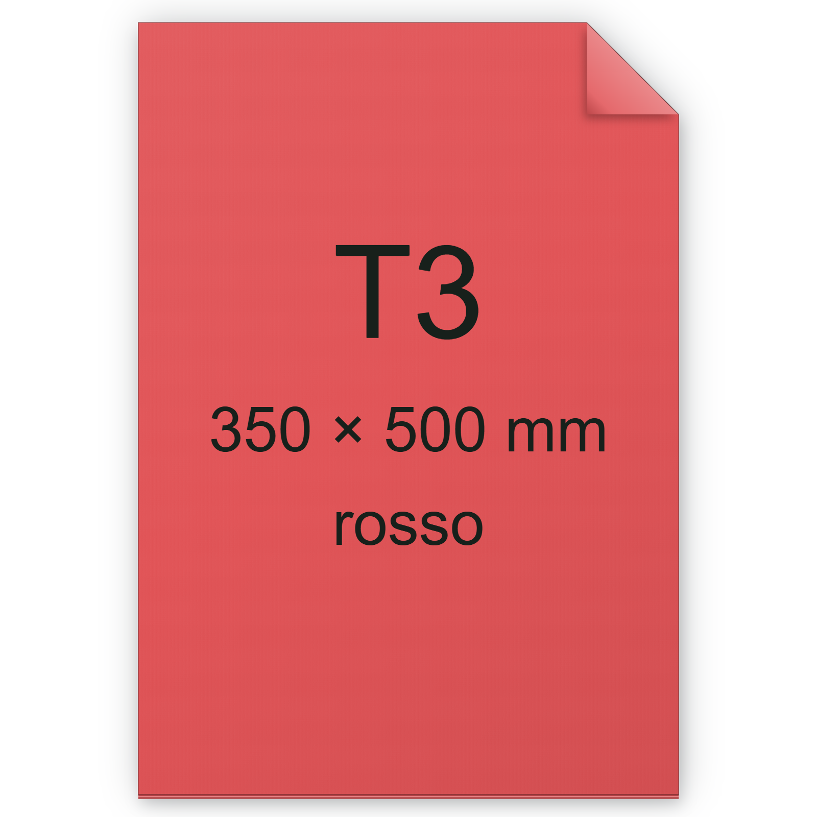 Cartoncino ManilaFormosa ROSSO, t3, 140gr BRA536t3