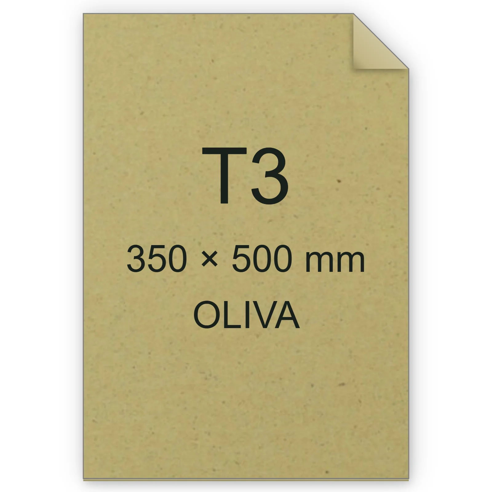 Cartoncino Favini, Crush, 120 g/m², T3, OLIVA bra6701t3
