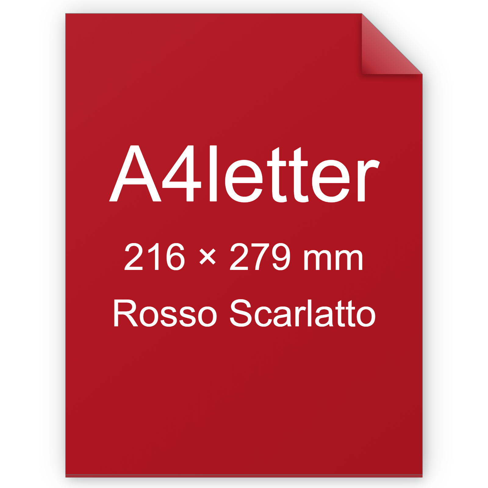 Cartoncino Favini, Burano, 200 g/m², A4LETTER, ROSSO SCARLATTO 61 bra592a4letter