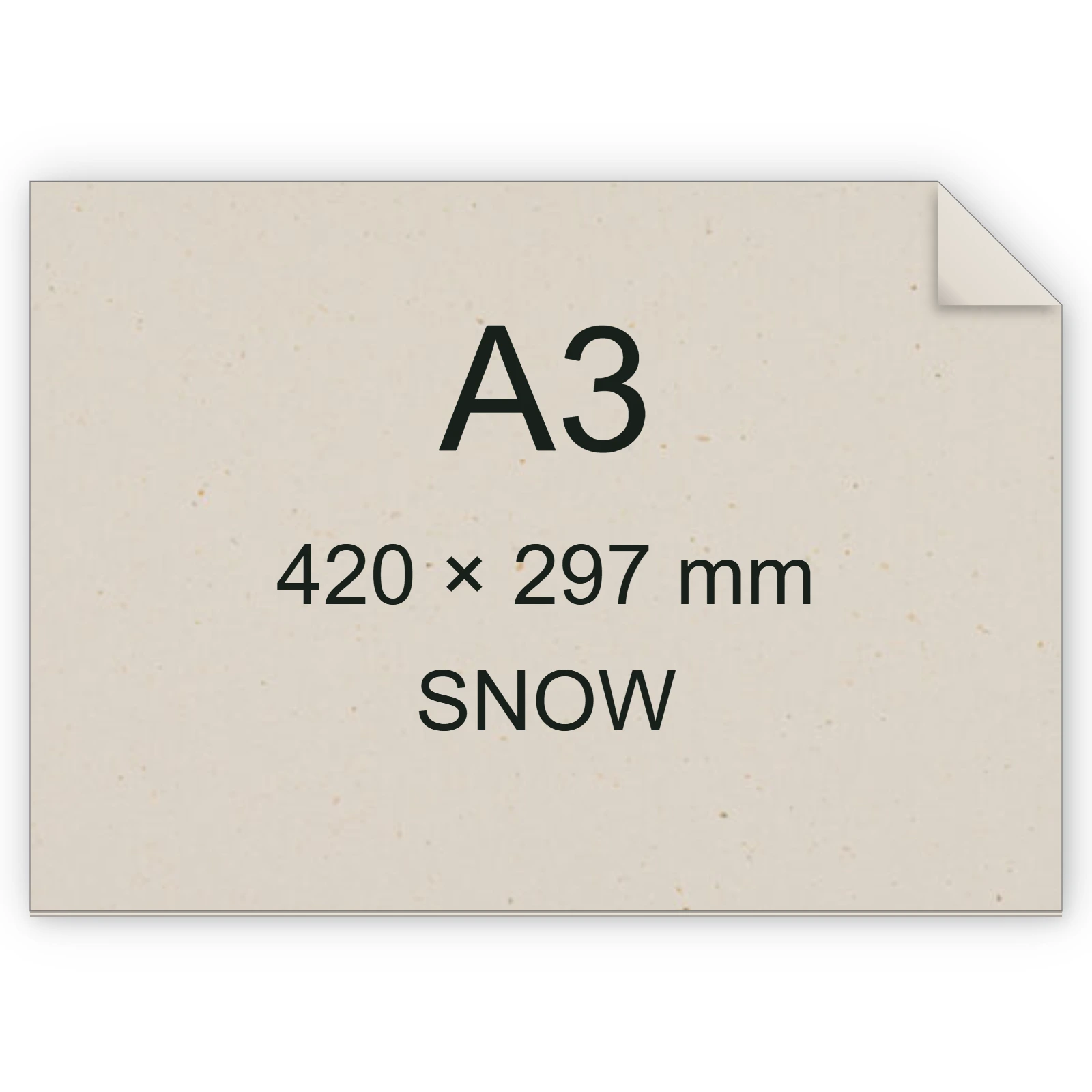 Cartoncino Favini, Sparto, 250 g/m², A3, SNOW bra6554a3
