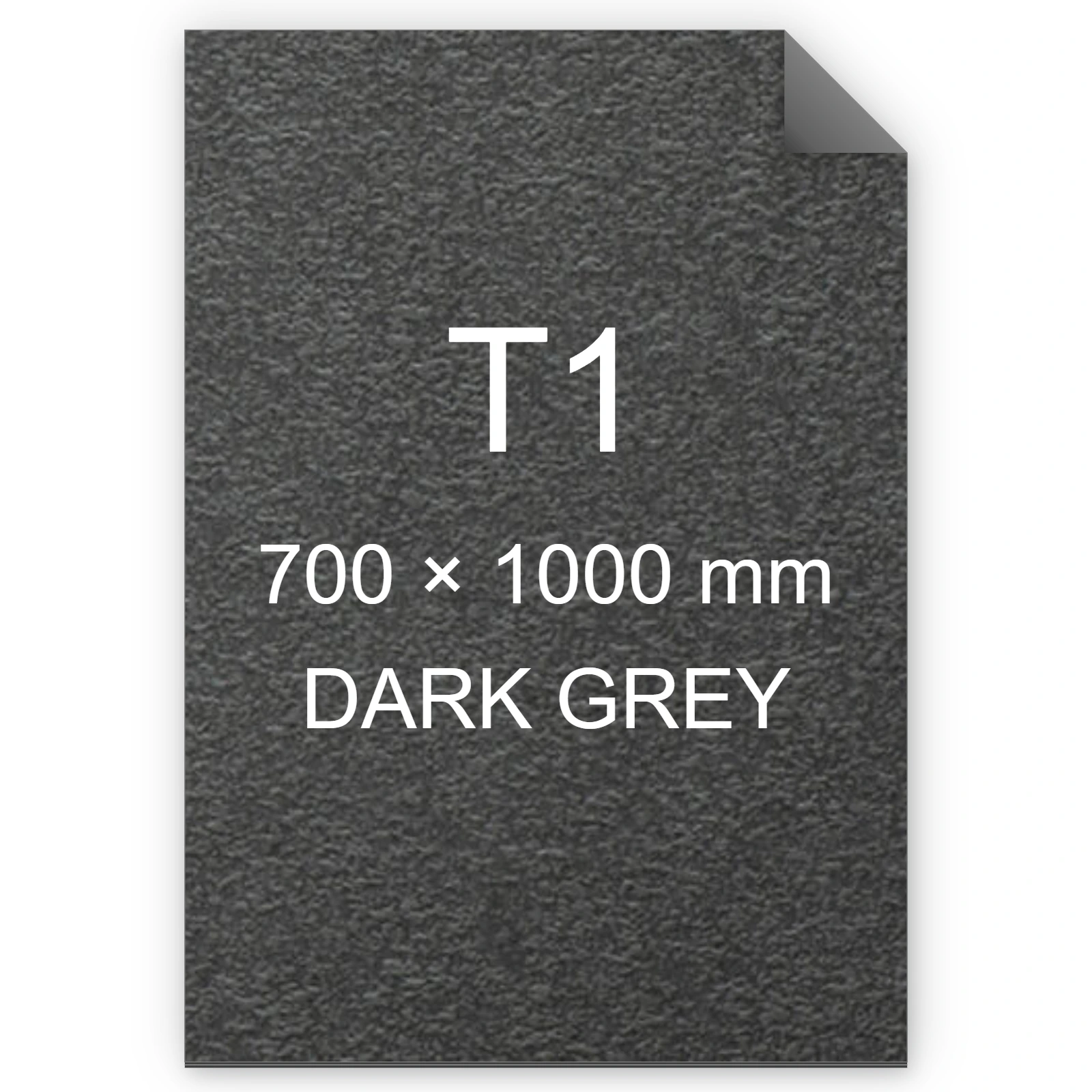 Cartoncino Favini, Tokyo, 350 g/m², T1, DARK GREY bra6608t1