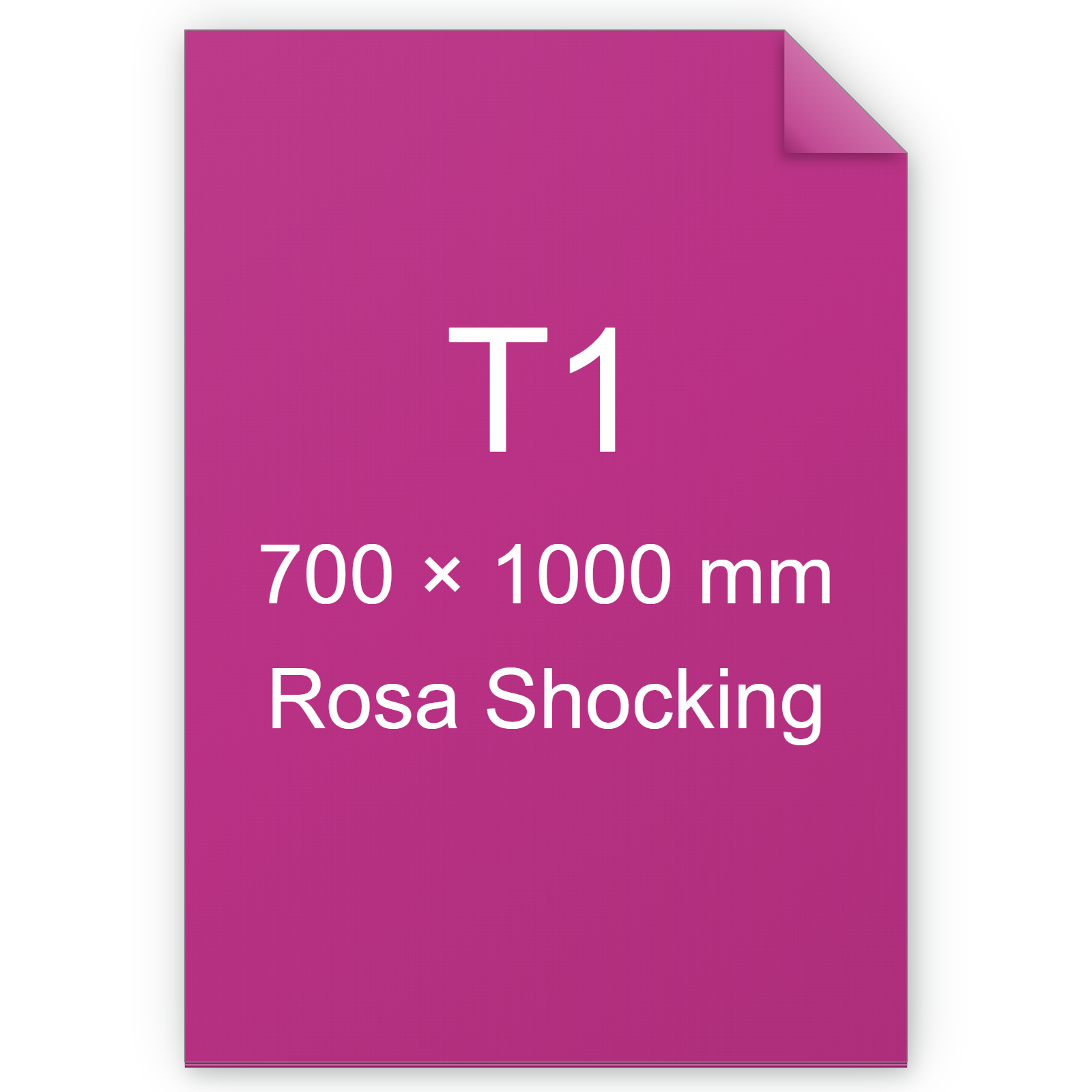 Cartoncino Favini, Burano, 200 g/m², T1, ROSA SHOCKING 50 BRA846t1