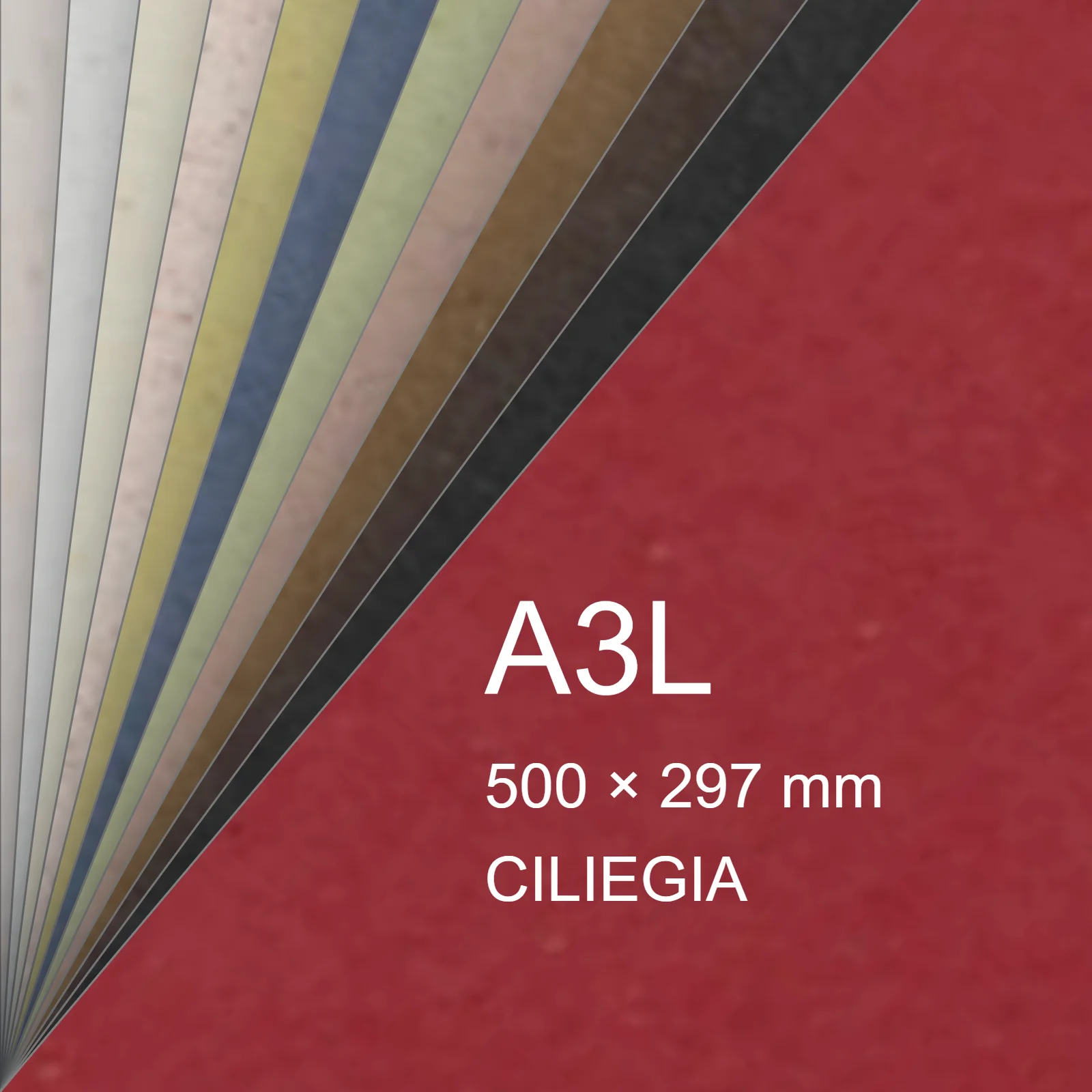 Cartoncino Favini, Crush, 350 g/m², A3L, CILIEGIA bra6709a3l - immagine aggiuntiva
