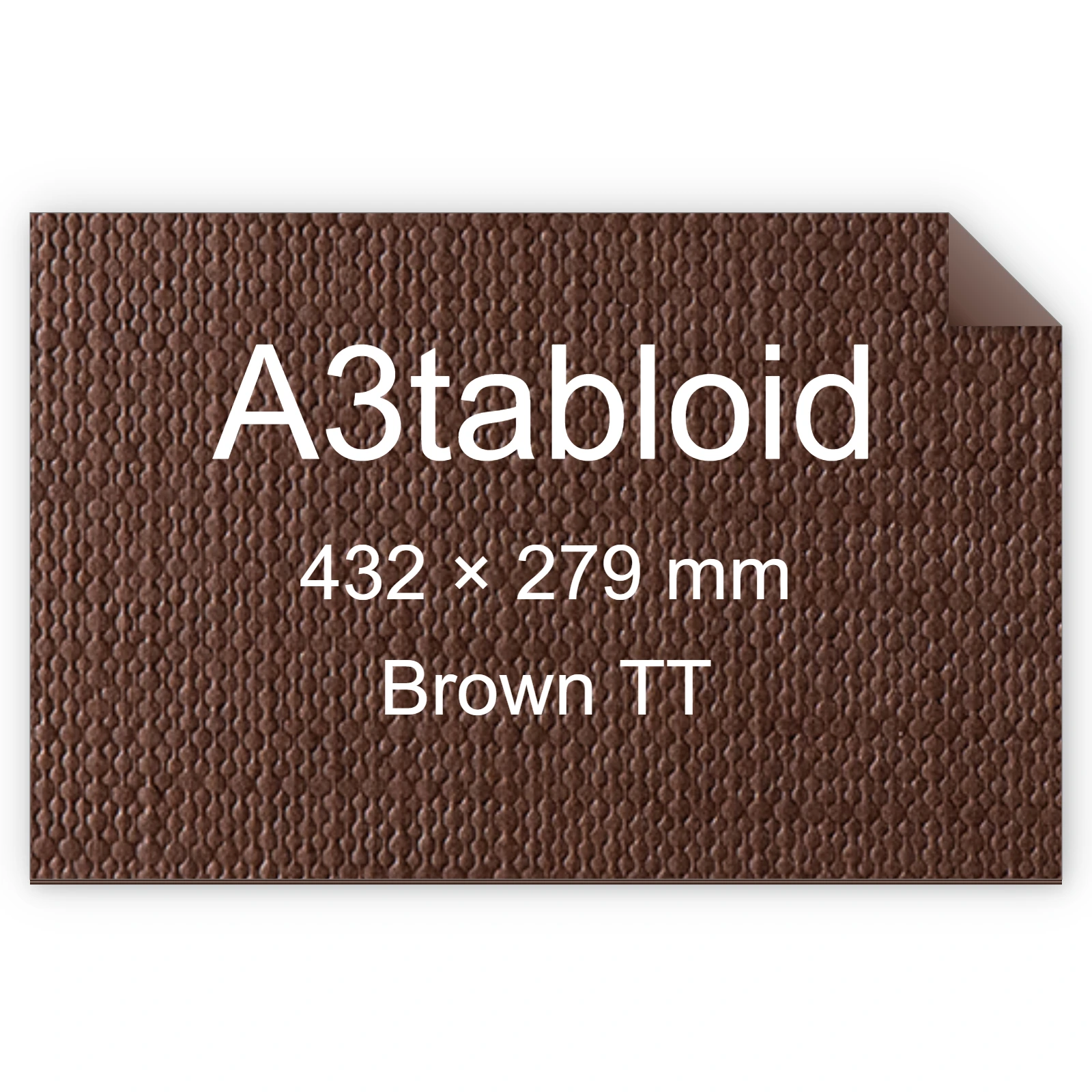 Cartoncino Favini, Classy Covers, 120 g/m², A3tabloid, BROWN TT bra6629a3tabloid