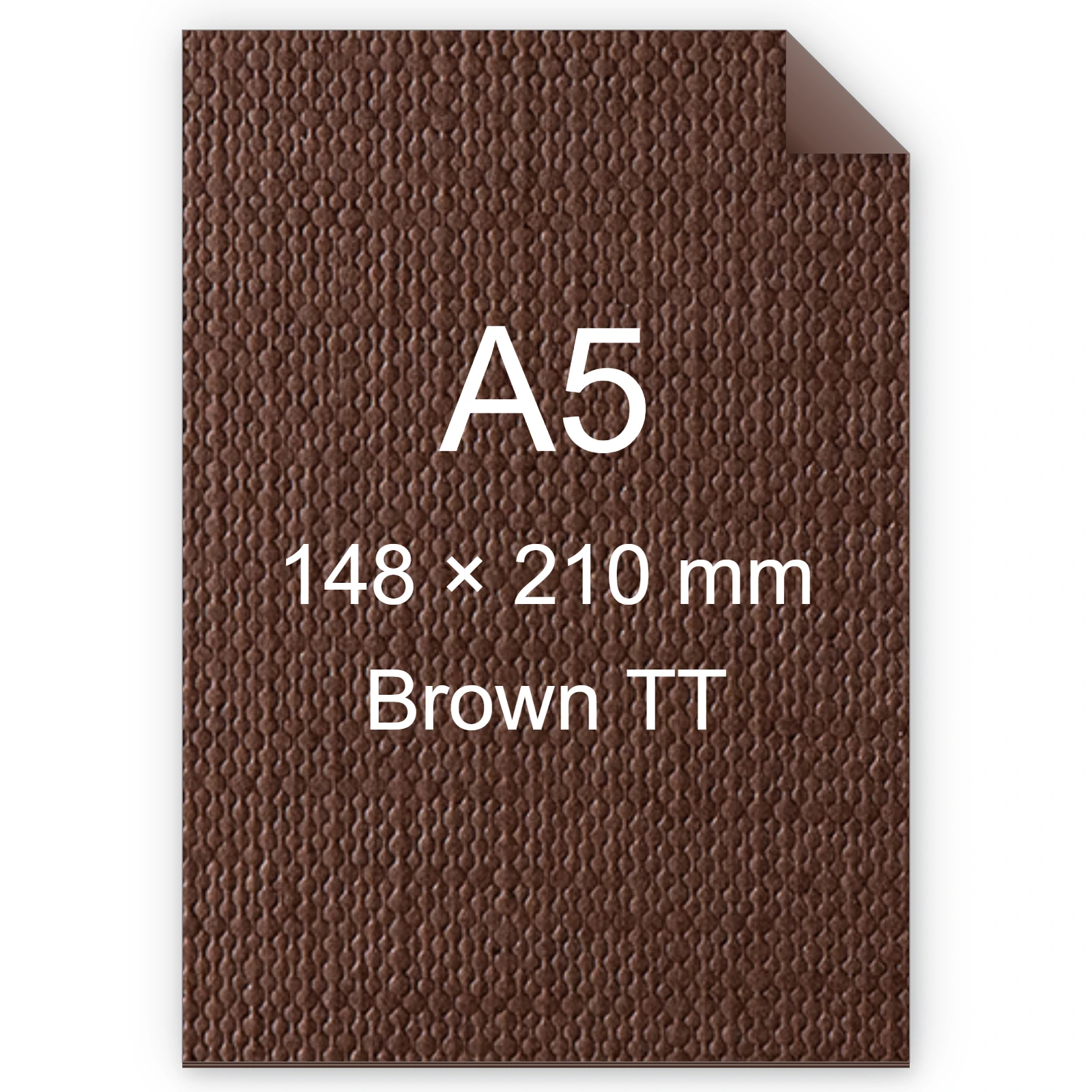 Cartoncino Favini, Classy Covers, 120 g/m², A5, BROWN TT bra6629a5