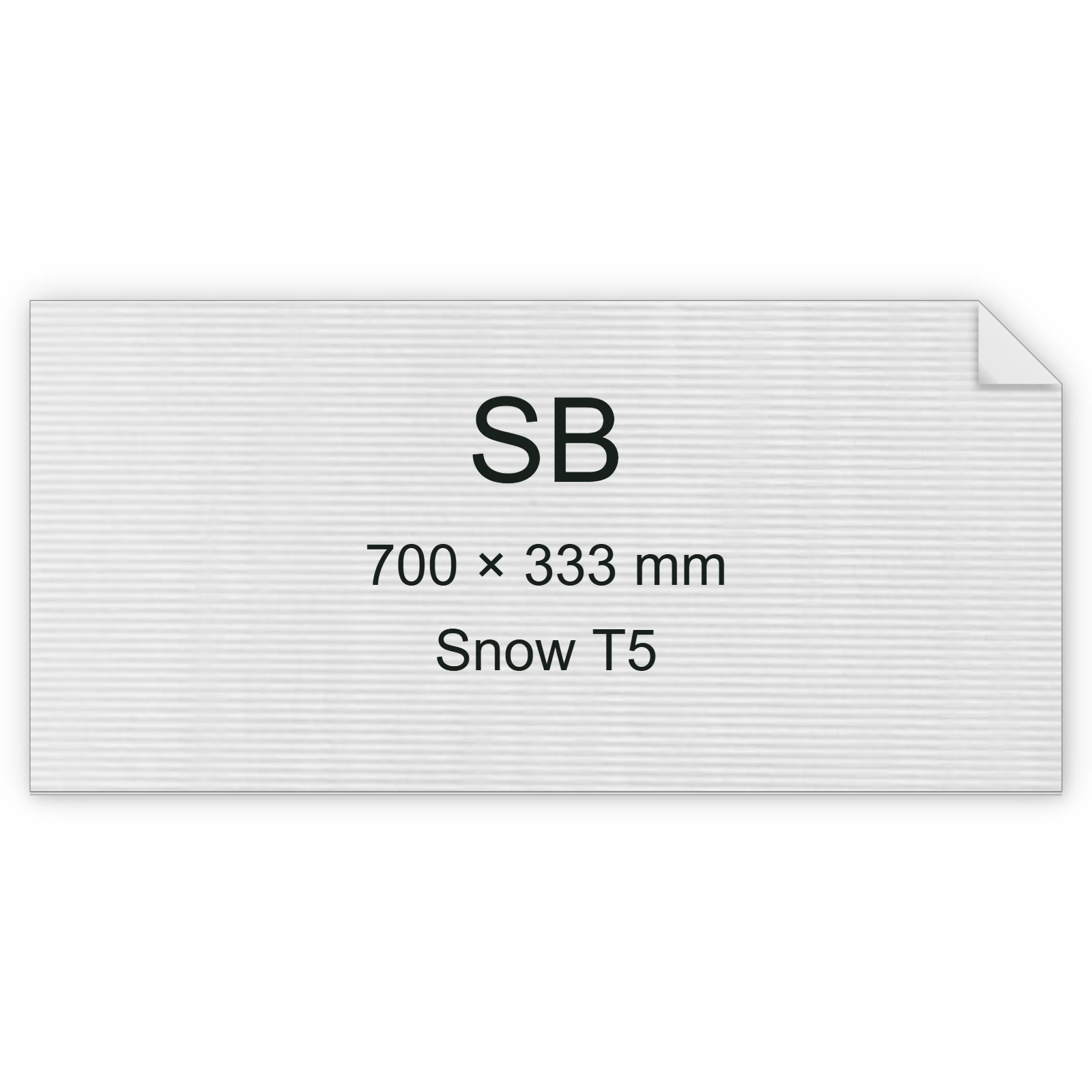 Carta Favini, Classy Covers, 115 g/m², SB, SNOW T5 bra6641sb
