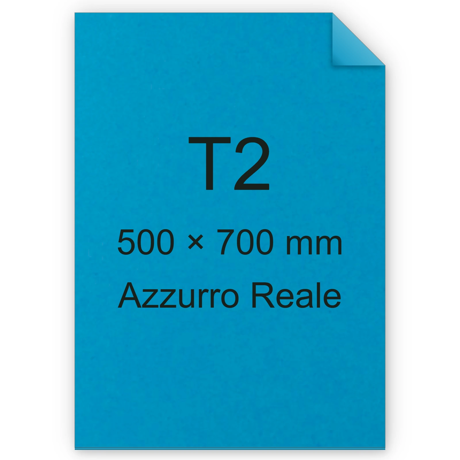 Cartoncino Favini, Burano, 250 g/m², T2, AZZURRO REALE 55 BRA581t2