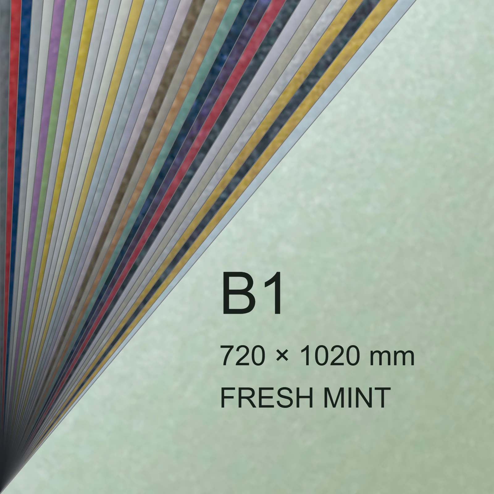 Cartoncino Favini, Majestic Classic, 290 g/m², B1, FRESH MINT bra752b1 - immagine aggiuntiva