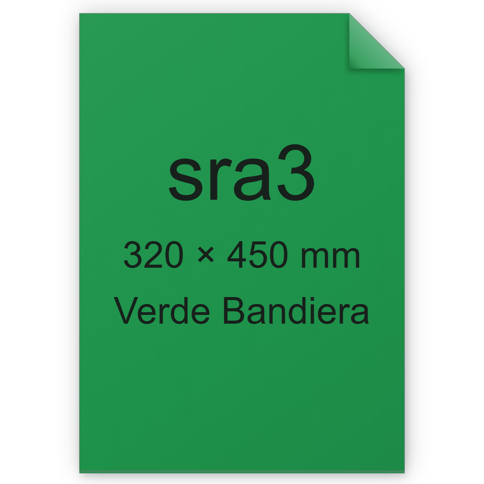 Cartoncino Favini, Burano, 140 g/m², SRA3, VERDE BANDIERA 60 bra595sra3