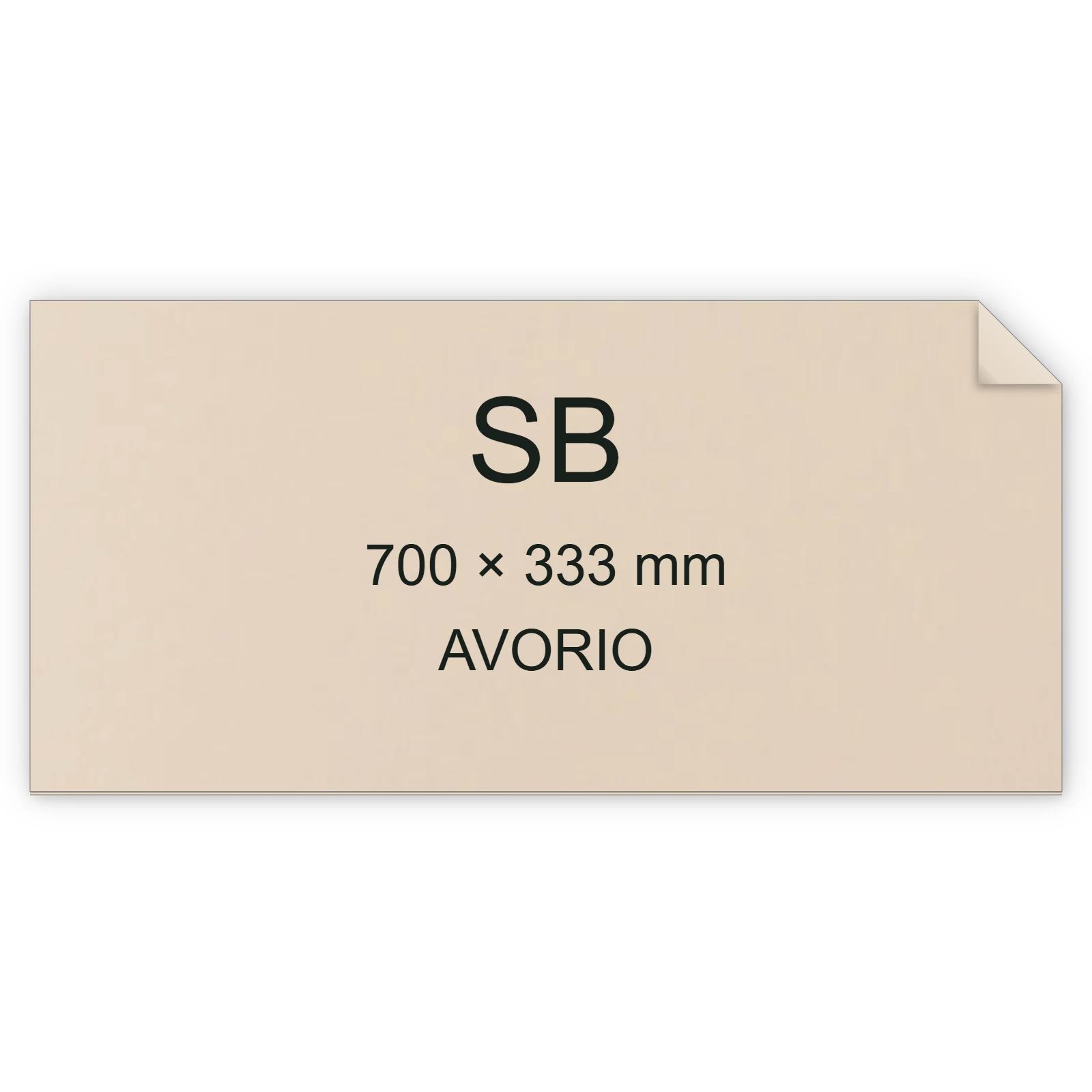 Cartoncino Favini, Bindakote Monolucido Pastello, 250 g/m², SB, AVORIO 02 bra919SB