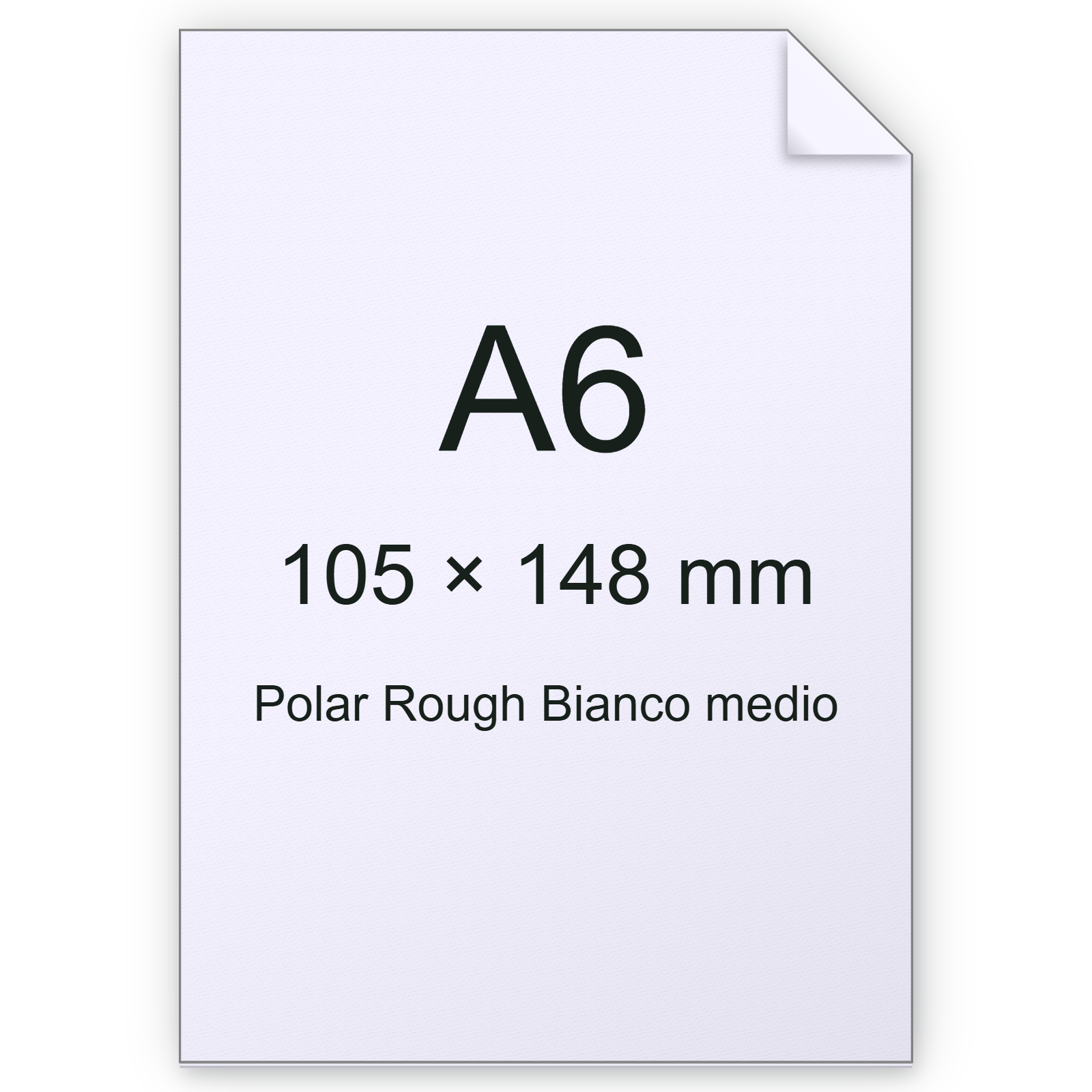 Carta Polar Rough, Munken, Bianco, 100gr, a6 bra2574a6