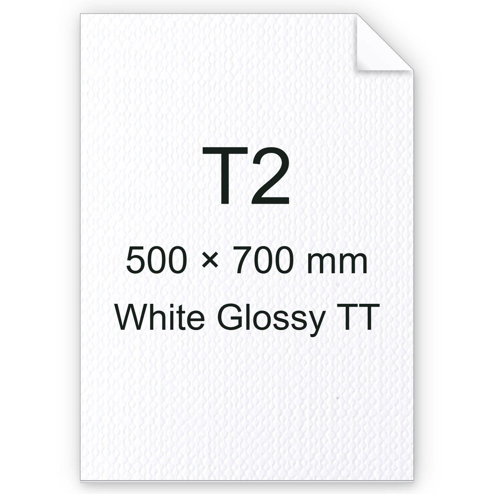 Cartoncino Favini, Classy Covers, 125 g/m², T2, WHITE GLOSSY TT bra6635t2