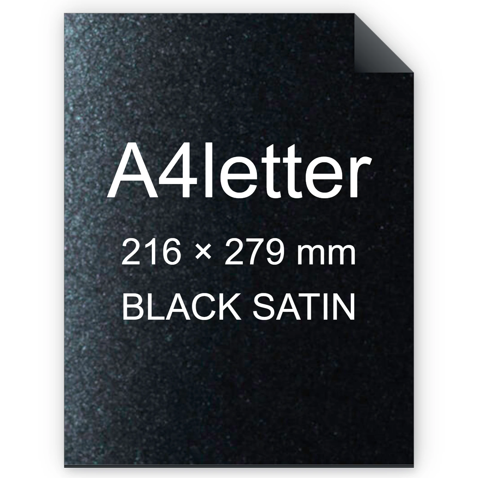 Cartoncino Favini, Majestic Satin, 290 g/m², A4letter, BLACK SATIN bra1024a4letter