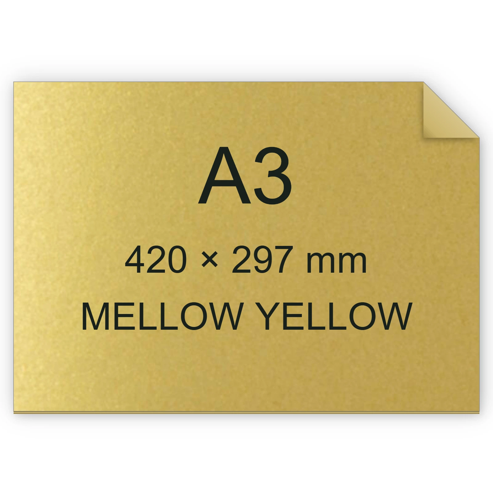 Cartoncino Favini, Majestic Classic, 290 g/m², A3, MELLOW YELLOW bra751a3