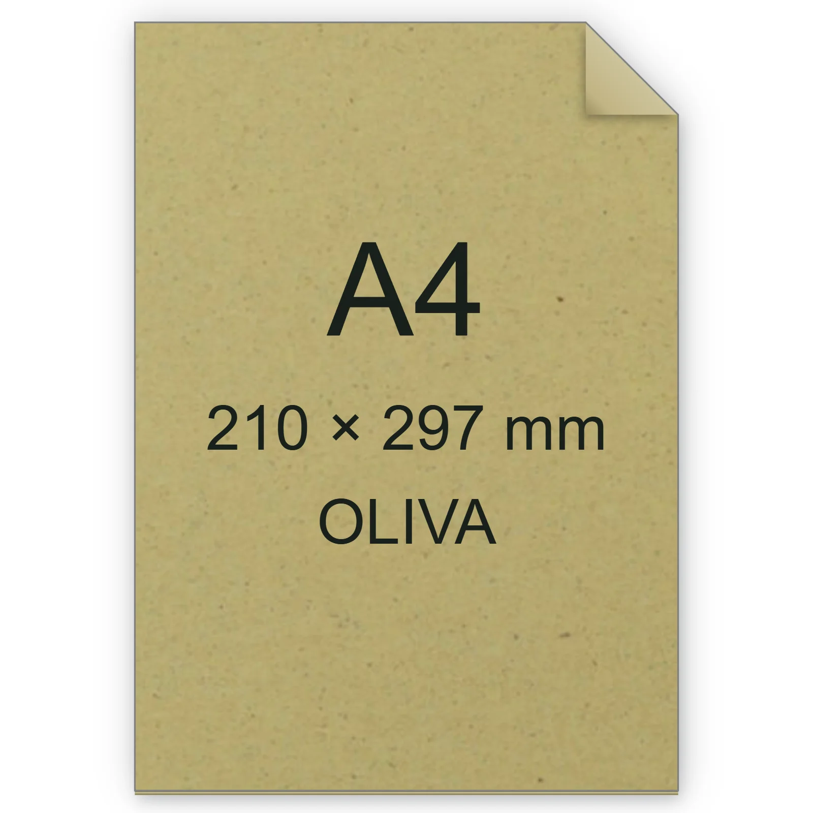 Cartoncino Favini, Crush, 250 g/m², A4, OLIVA bra6702