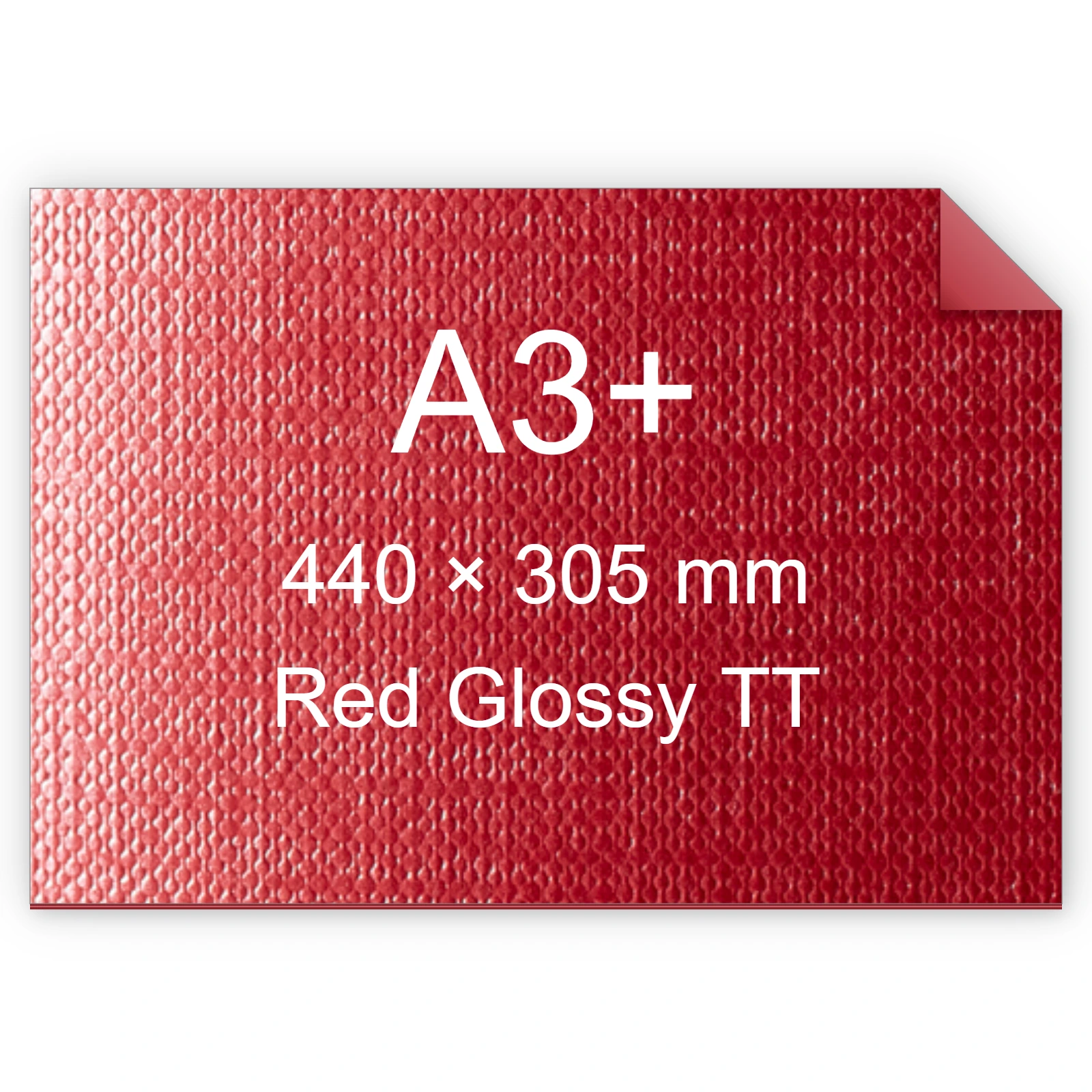 Cartoncino Favini, Classy Covers, 125 g/m², A3+, RED GLOSSY TT bra6636a3+