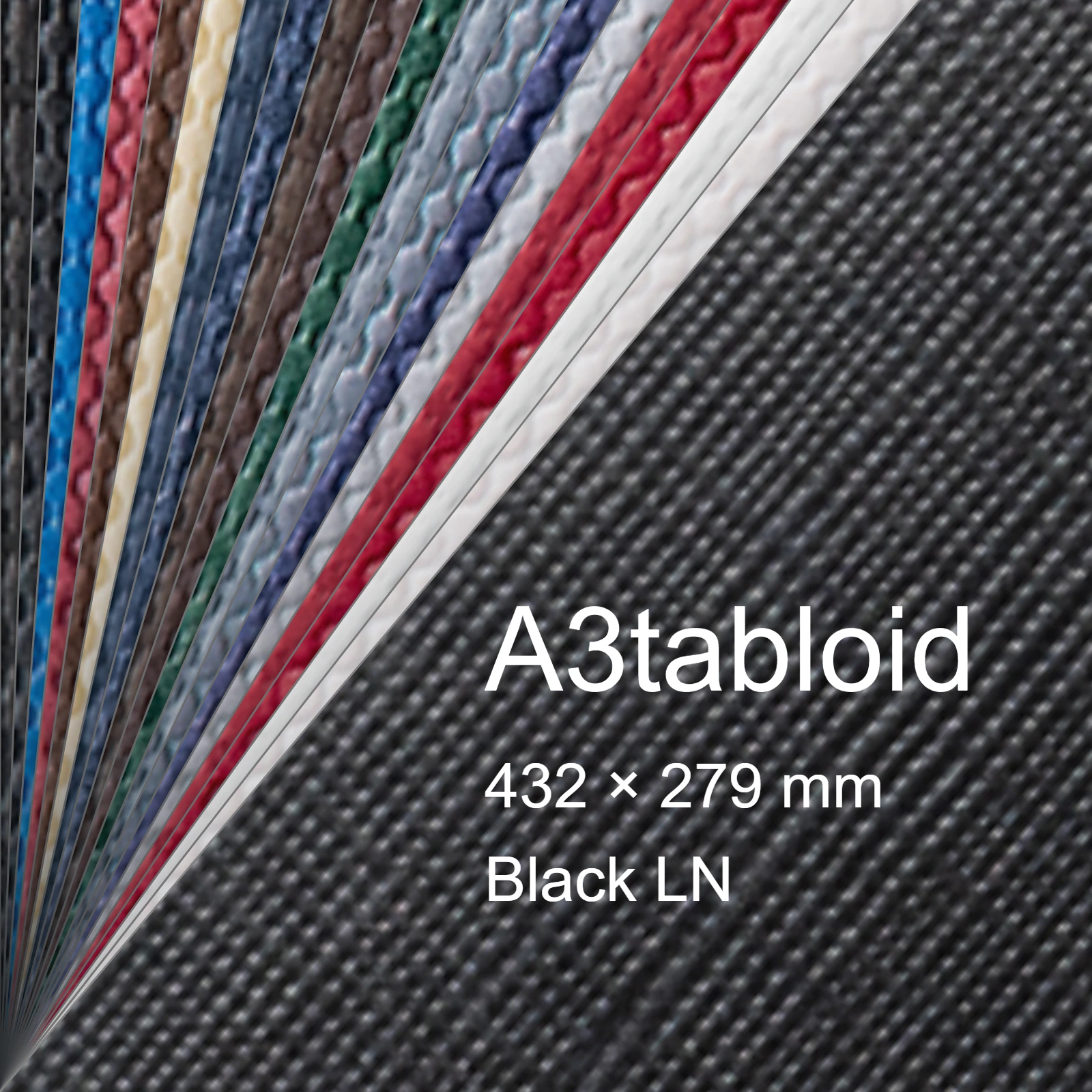 Cartoncino Favini, Classy Covers, 120 g/m², A3tabloid, BLACK LN bra6633a3tabloid - immagine aggiuntiva