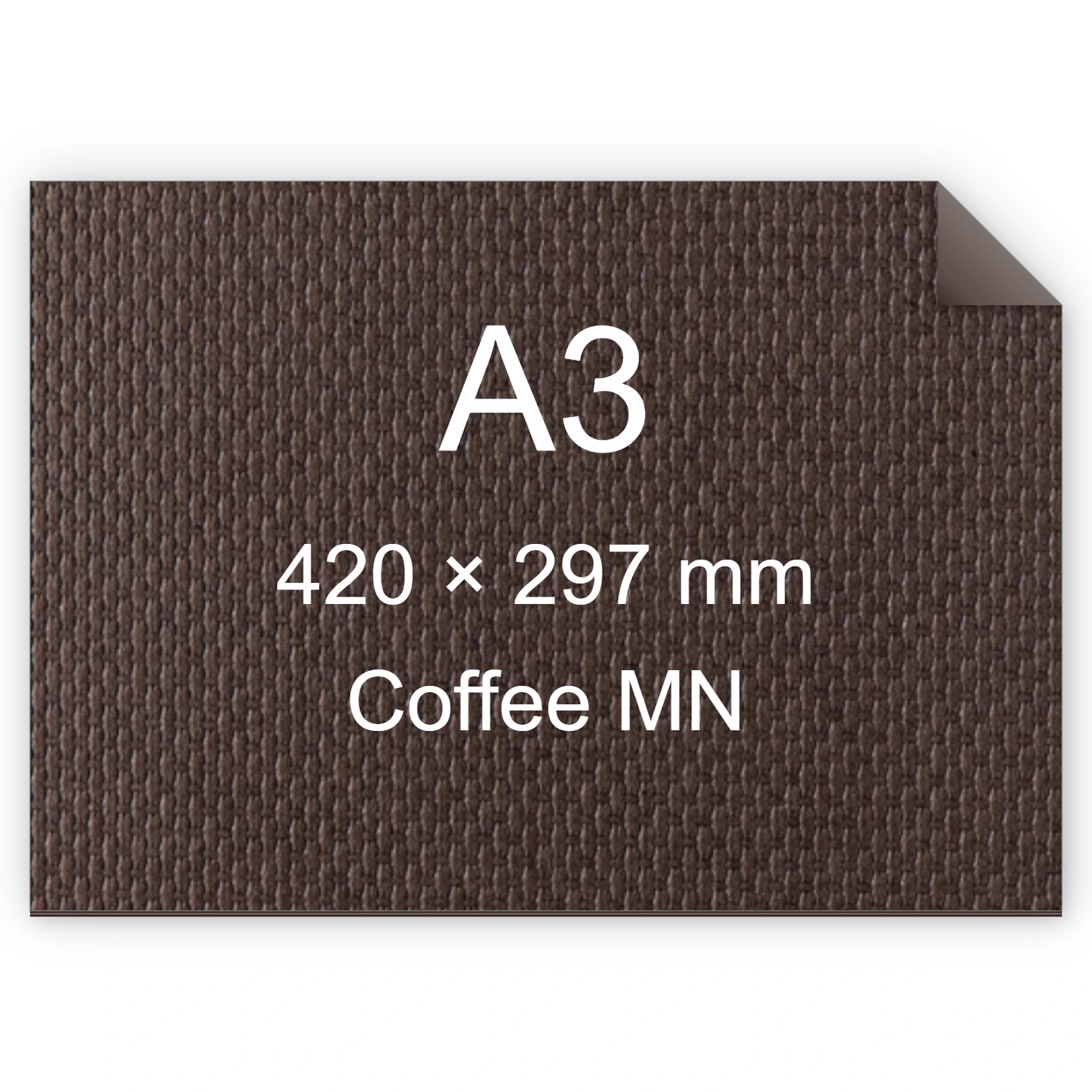 Cartoncino Favini, Classy Covers, 120 g/m², A3, COFFEE MN bra6631a3