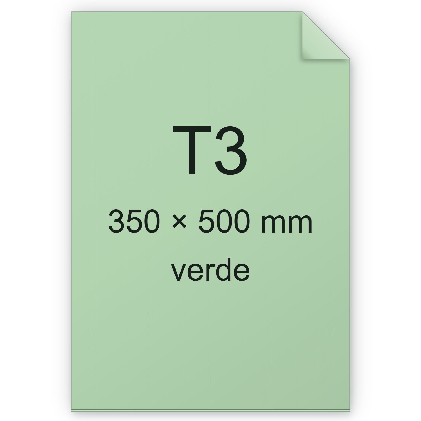 Cartoncino ManilaFormosa VERDE, t3, 140gr BRA537t3