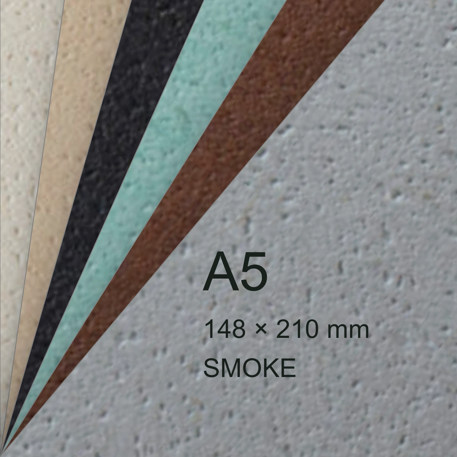 Cartoncino Favini, Remake Carapace, 120 g/m², A5, SMOKE bra6552a5 - immagine aggiuntiva