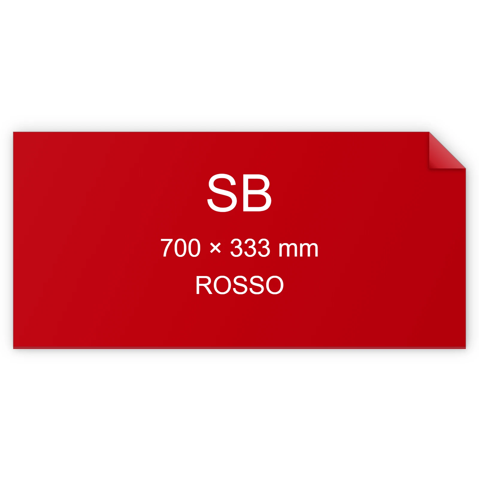 Cartoncino Favini, Bindakote Monolucido Colori Forti, 250 g/m², SB, ROSSO 12 bra951SB