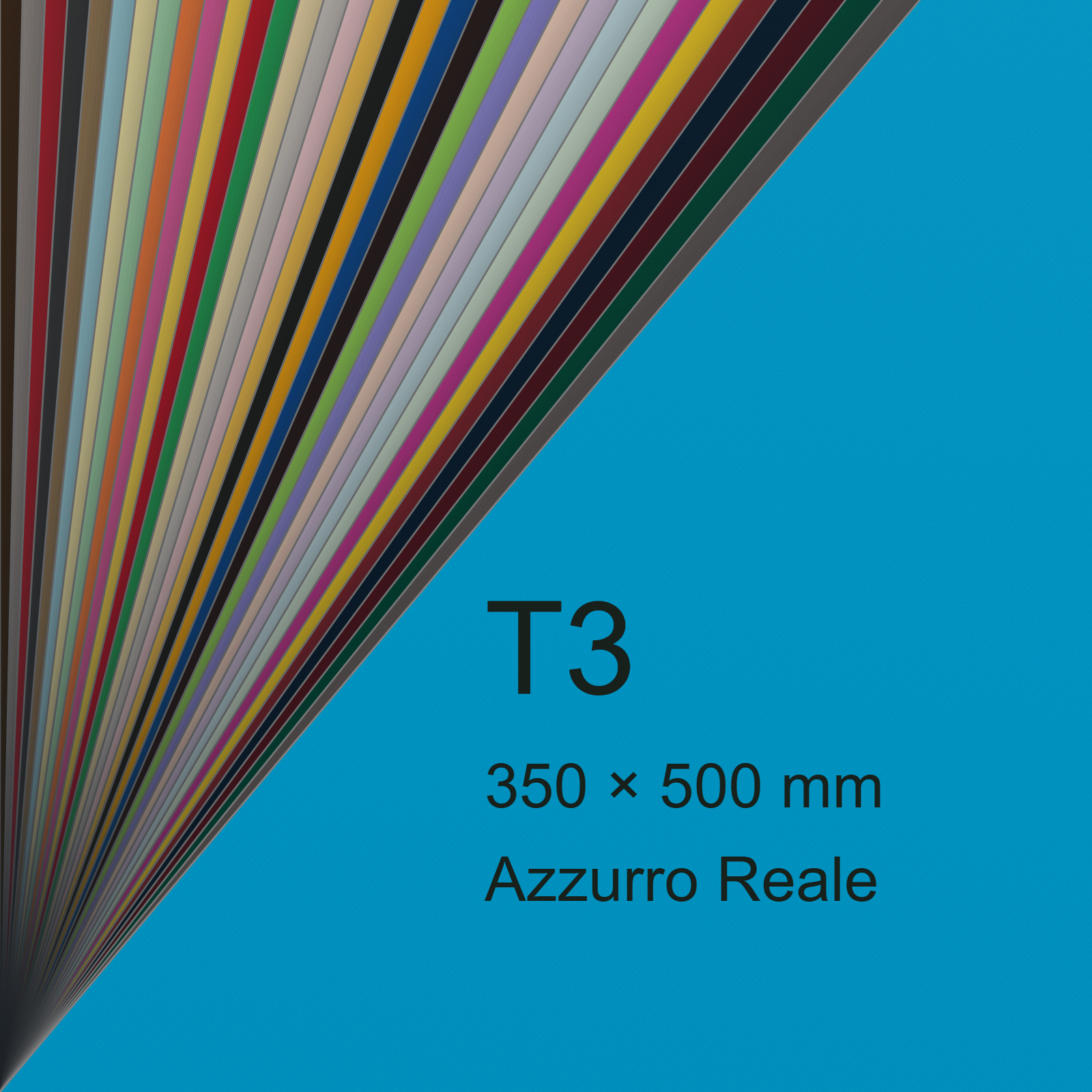 Cartoncino Favini, Burano, 140 g/m², T3, AZZURRO REALE 55 bra579T3 - immagine aggiuntiva