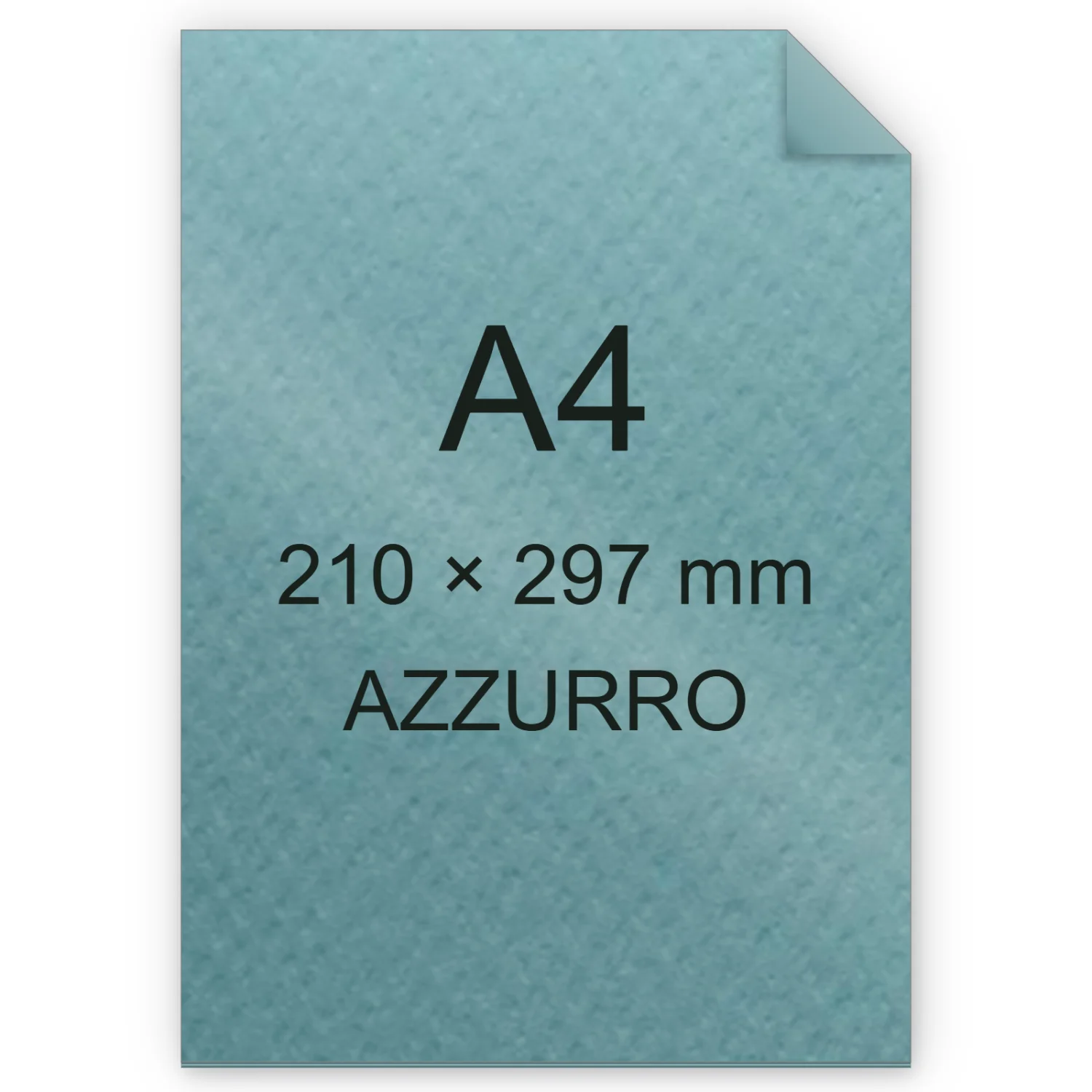Cartoncino Favini, Prisma Plastificato, 250 g/m², A4, AZZURRO bra1327