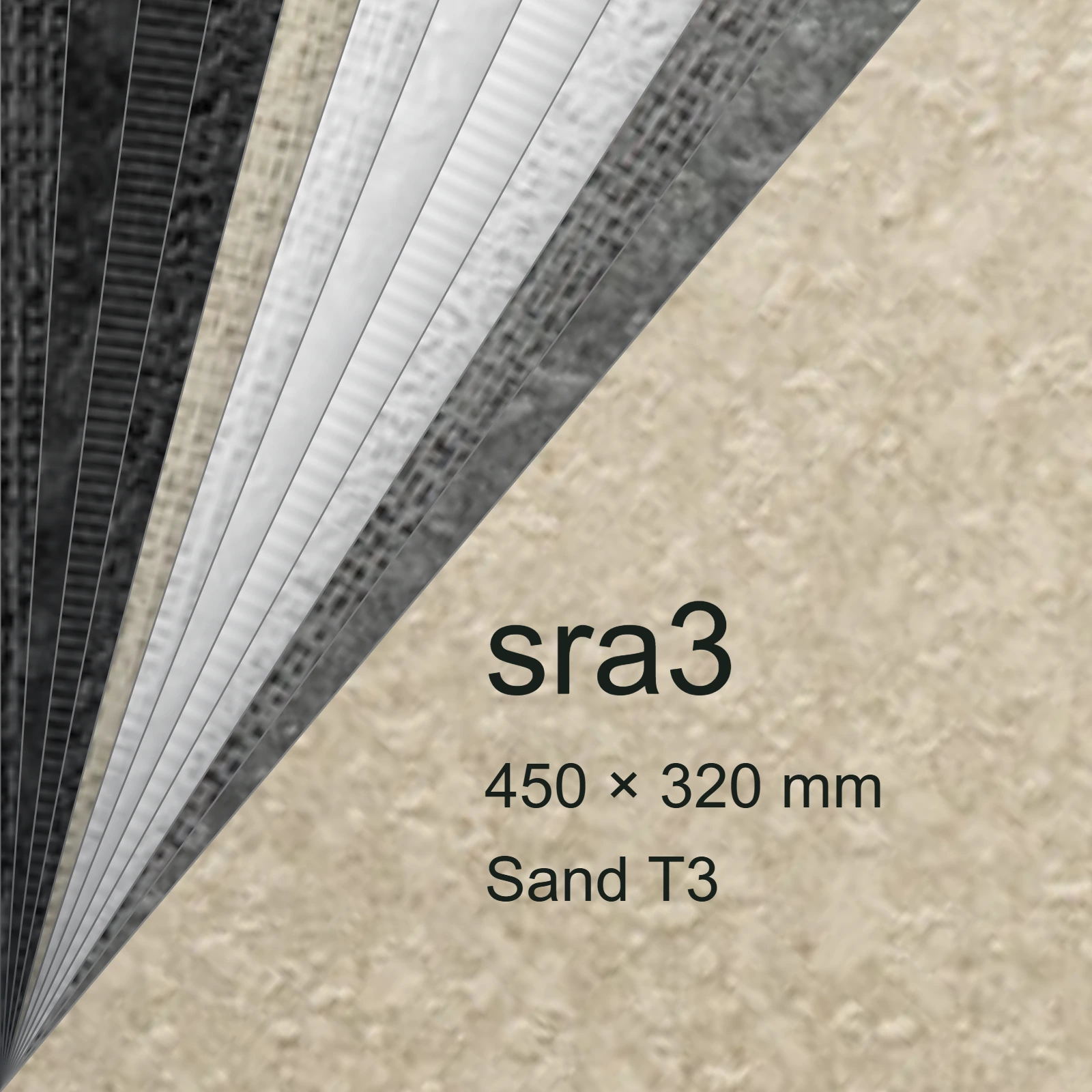 Carta Favini, Classy Covers, 115 g/m², sra3, SAND T3 bra6644sra3 - immagine aggiuntiva