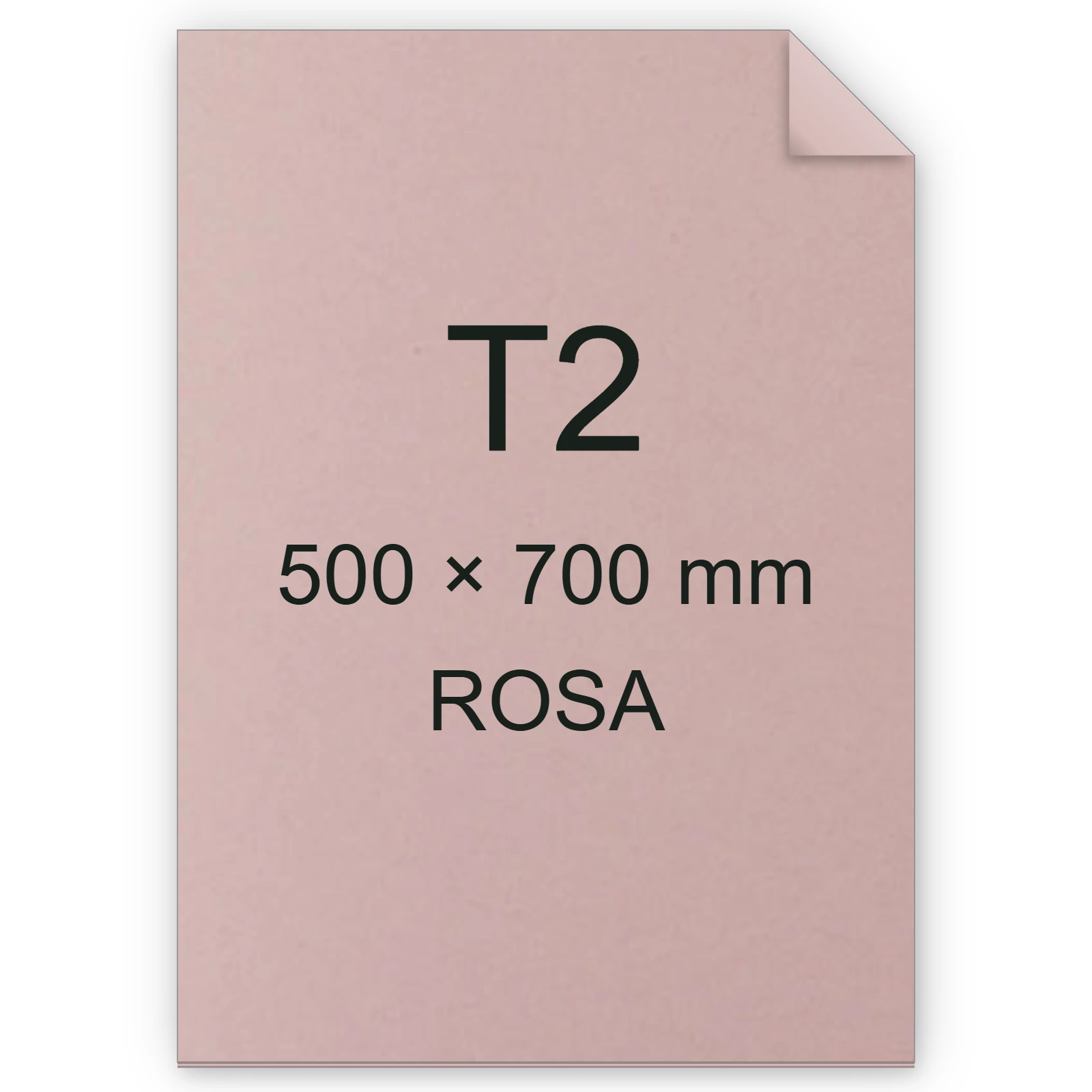 Cartoncino Favini, Bristol Color, 200 g/m², T2, ROSA 10 FAVA35S302